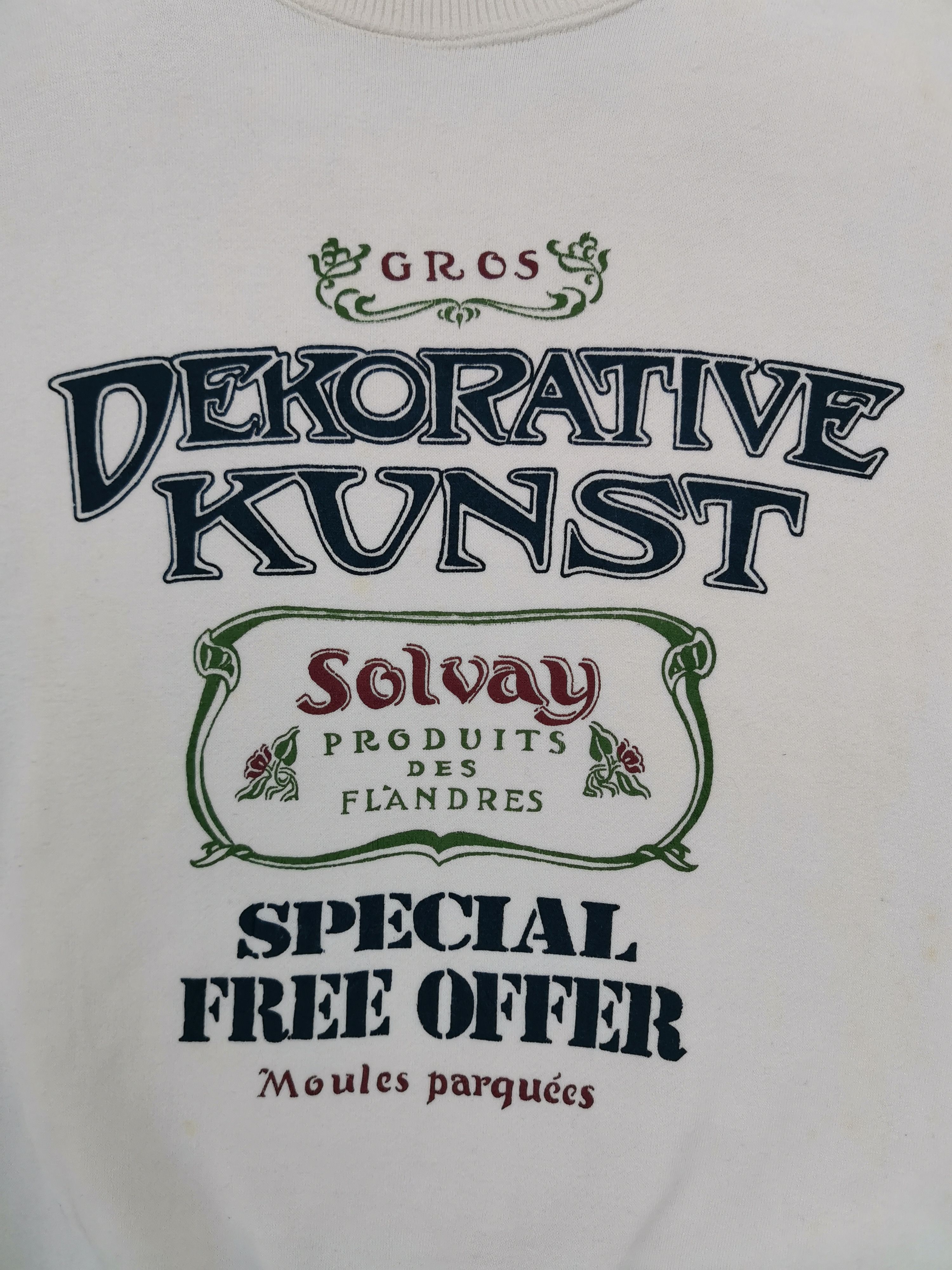 Japanese Brand Gros Dekorative Kunst Big Logo Sweatshirt Size US L / EU 52-54 / 3 - 7 Thumbnail