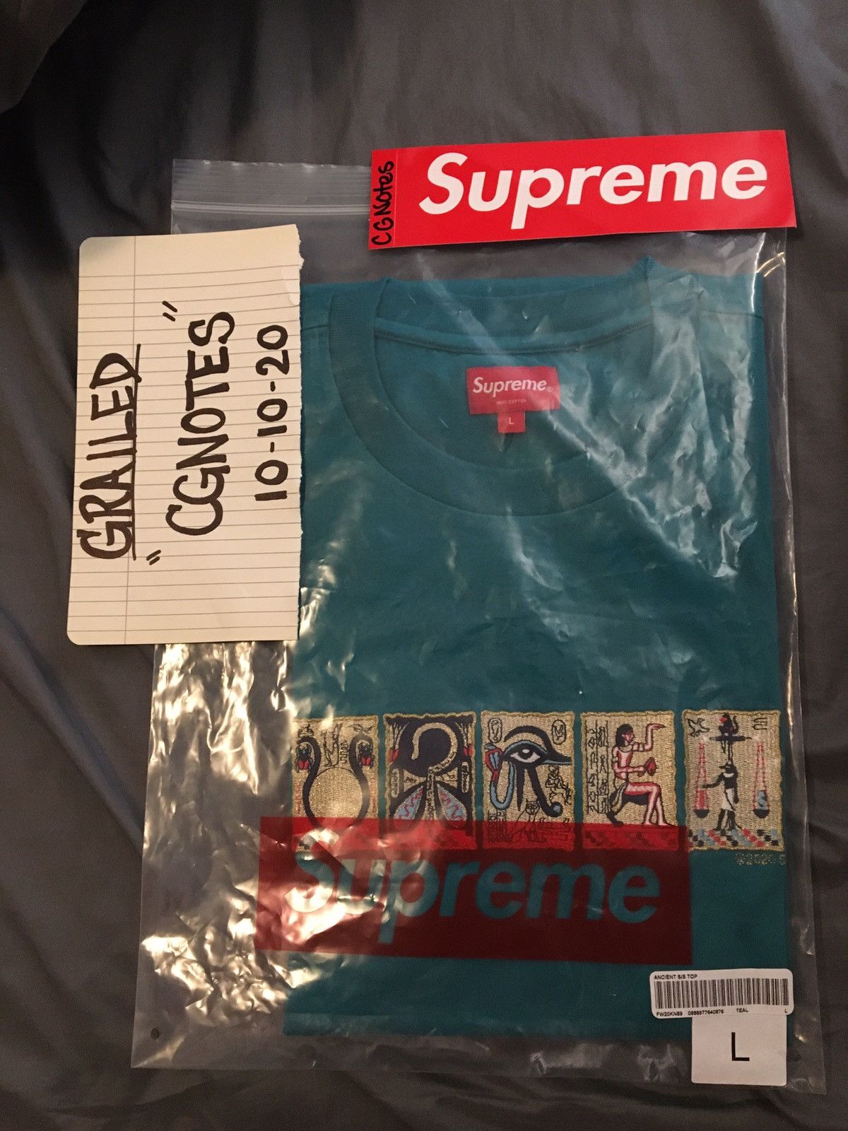 Supreme Supreme Ancient s/s top | Grailed