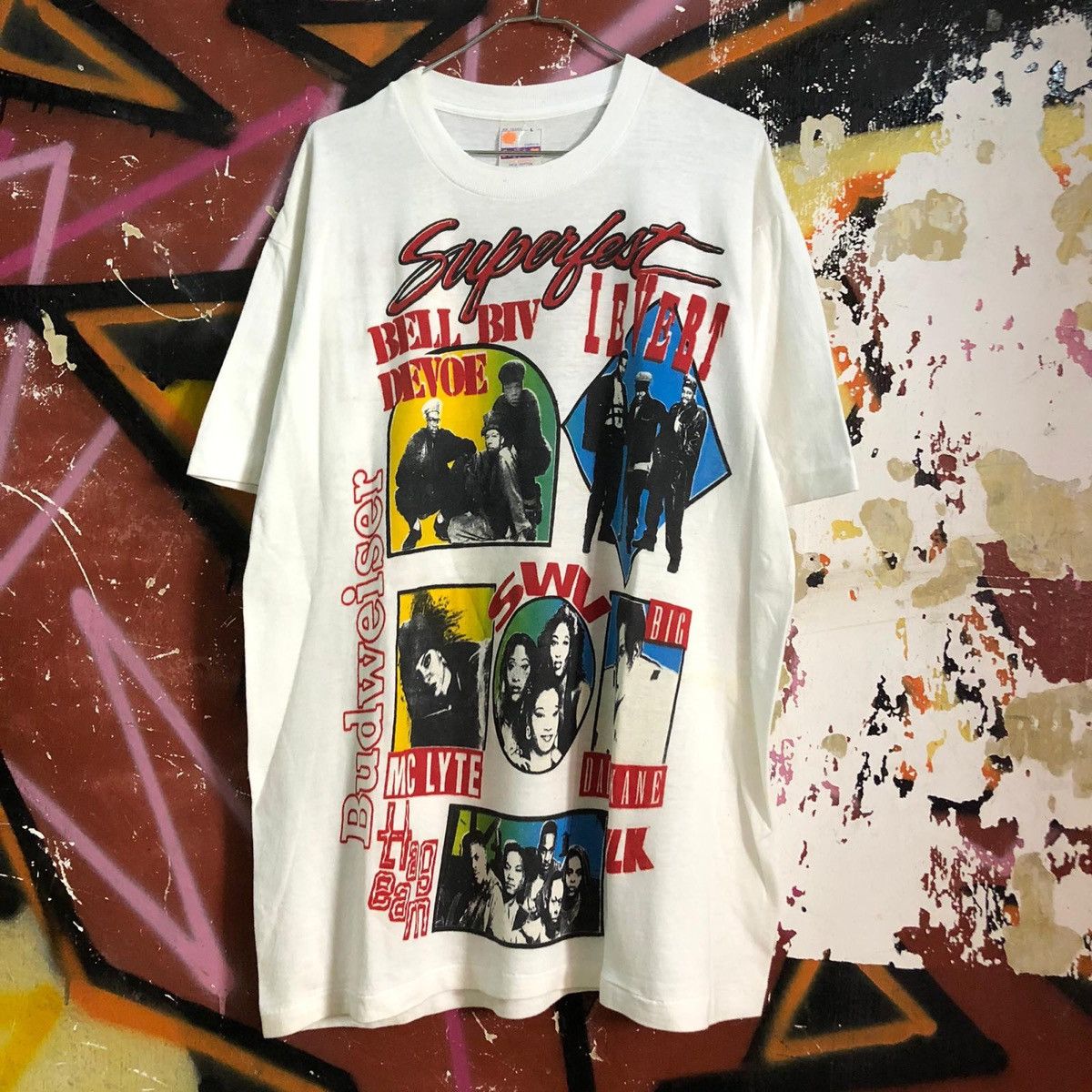 budweiser superfest 1993 VINTAGE T SHIRT SUPER RARE ITEM