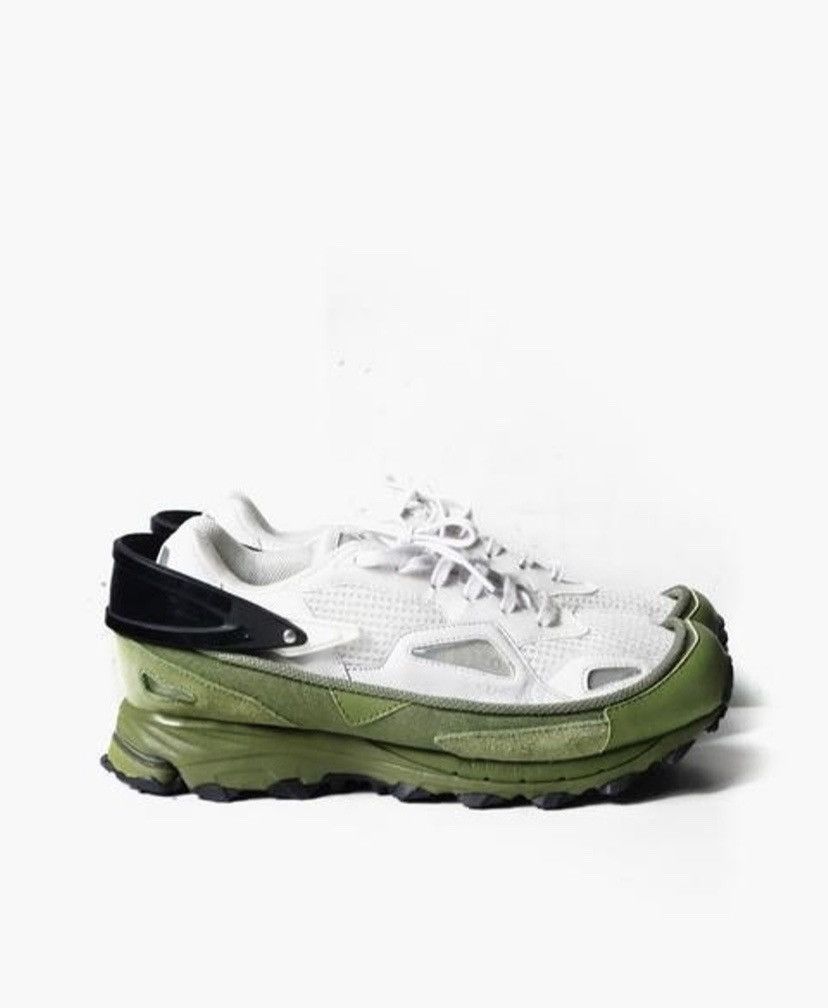 Pre-owned Raf Simons X Response Trail 2 Vintage White | Black-silver Shoes