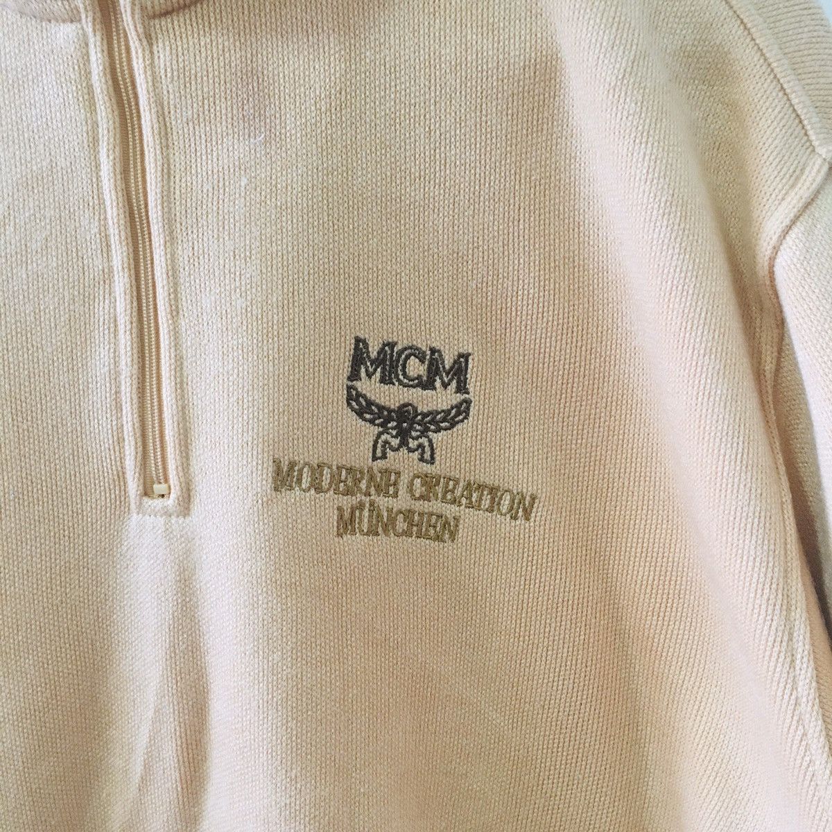 MCM × Vintage Vintage MCM Halfzip Embroidery Sweatshirt Size US M / EU 48-50 / 2 - 3 Thumbnail