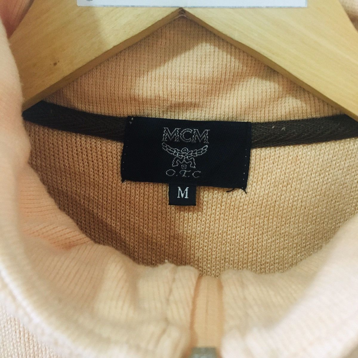 MCM × Vintage Vintage MCM Halfzip Embroidery Sweatshirt Size US M / EU 48-50 / 2 - 5 Thumbnail