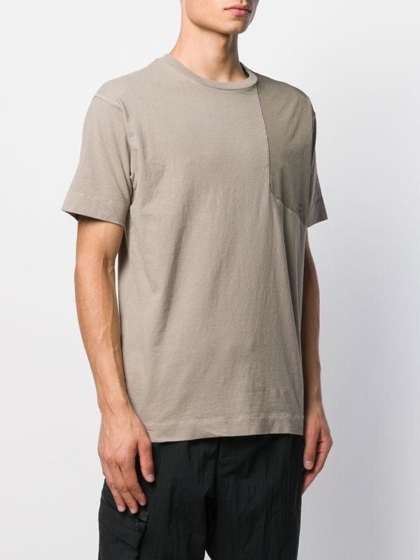 Alyx Bonded Color Block Tee Olive Green Beige Brown 10179SM Size US L / EU 52-54 / 3 - 3 Thumbnail