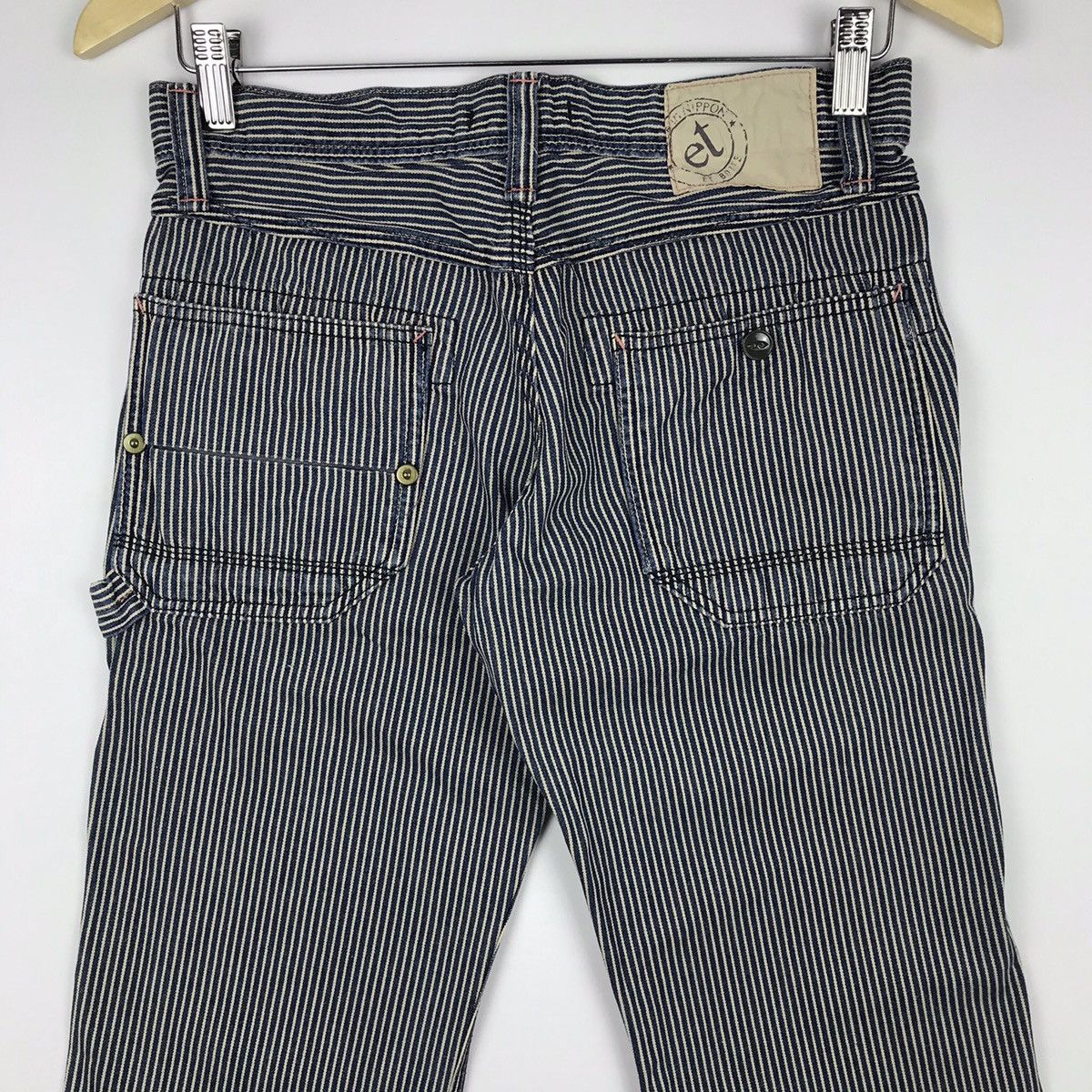 Japanese Brand ET Boite Selvedge Japan Hickory Trousers Size US 30 / EU 46 - 6 Thumbnail