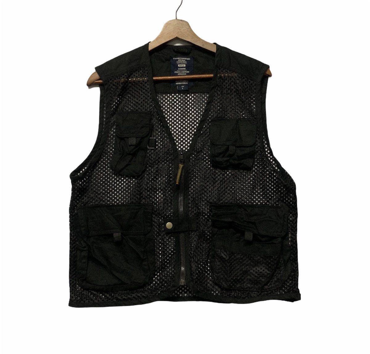 Huntington × Japanese Brand Nepuca Net Tactical Hunting Fishing Multi Pocket Vest Size US L / EU 52-54 / 3 - 1 Thumbnail