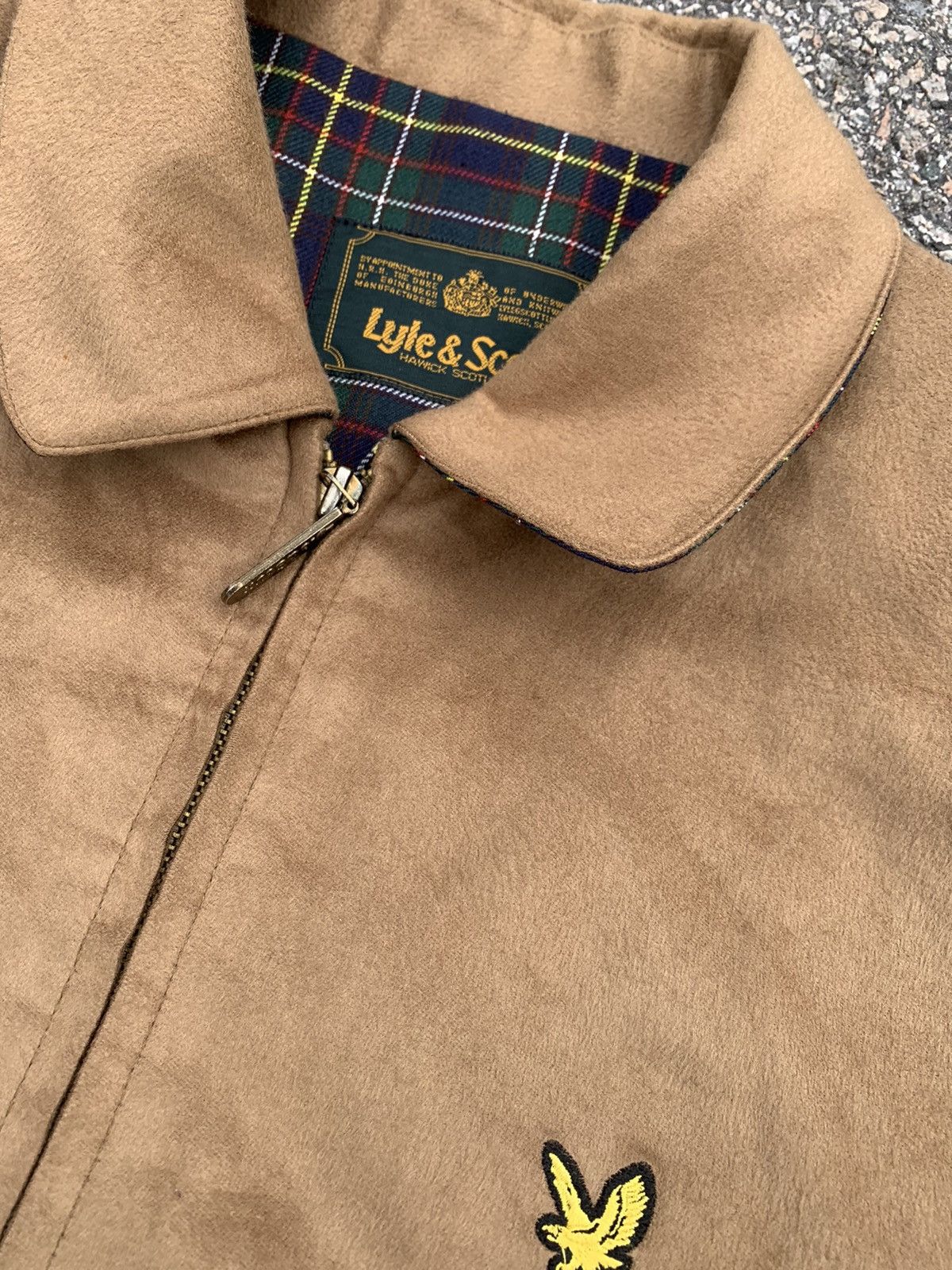 Lyle & Scott Vintage 90s Lyle & Scott Travis Style Sick Jacket Size US L / EU 52-54 / 3 - 2 Thumbnail