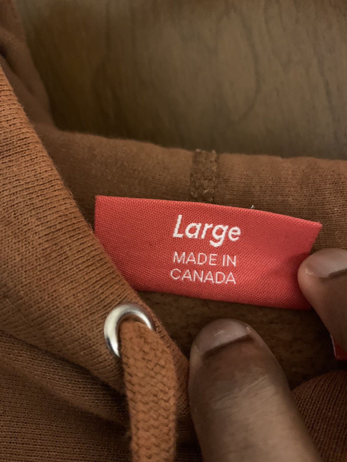 Supreme Supreme Box Logo Hoodie FW17 - Rust Size US L / EU 52-54 / 3 - 9 Thumbnail