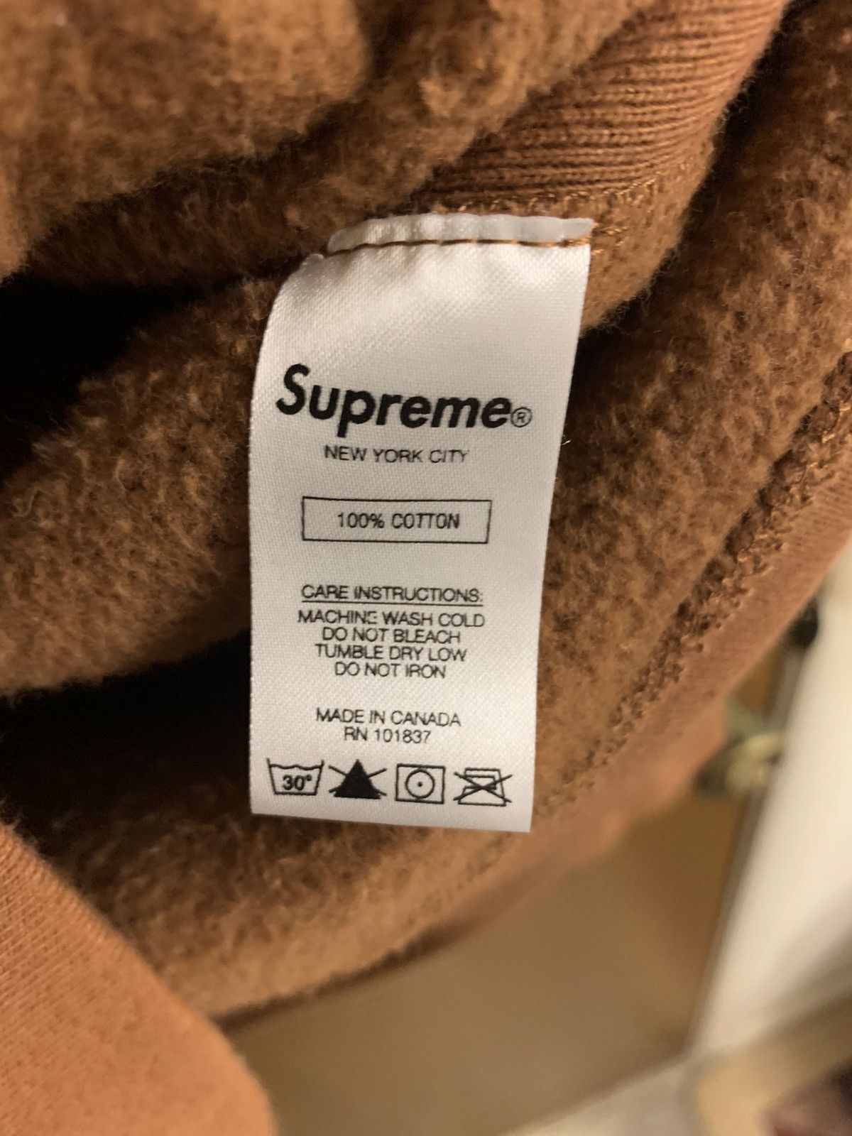Supreme Supreme Box Logo Hoodie FW17 - Rust Size US L / EU 52-54 / 3 - 7 Thumbnail