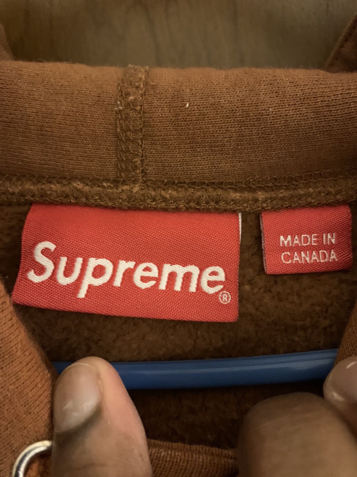 Supreme Supreme Box Logo Hoodie FW17 - Rust Size US L / EU 52-54 / 3 - 8 Thumbnail