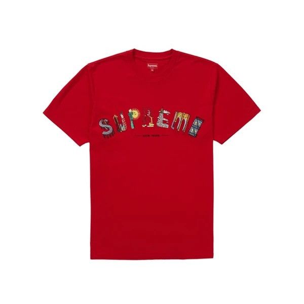 Supreme city arc tee 白