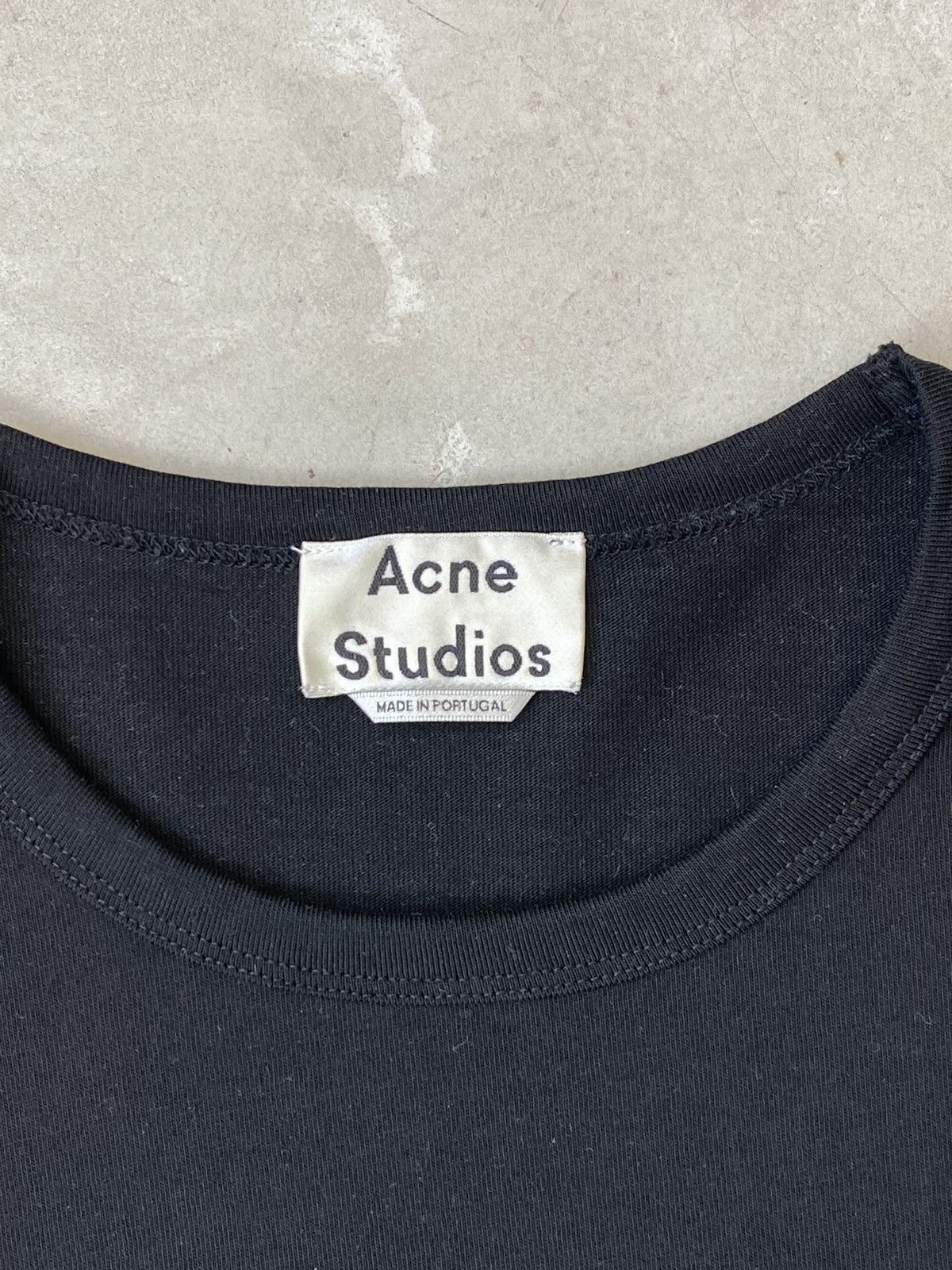 Acne Studios Face Embroidered Long Sleeve