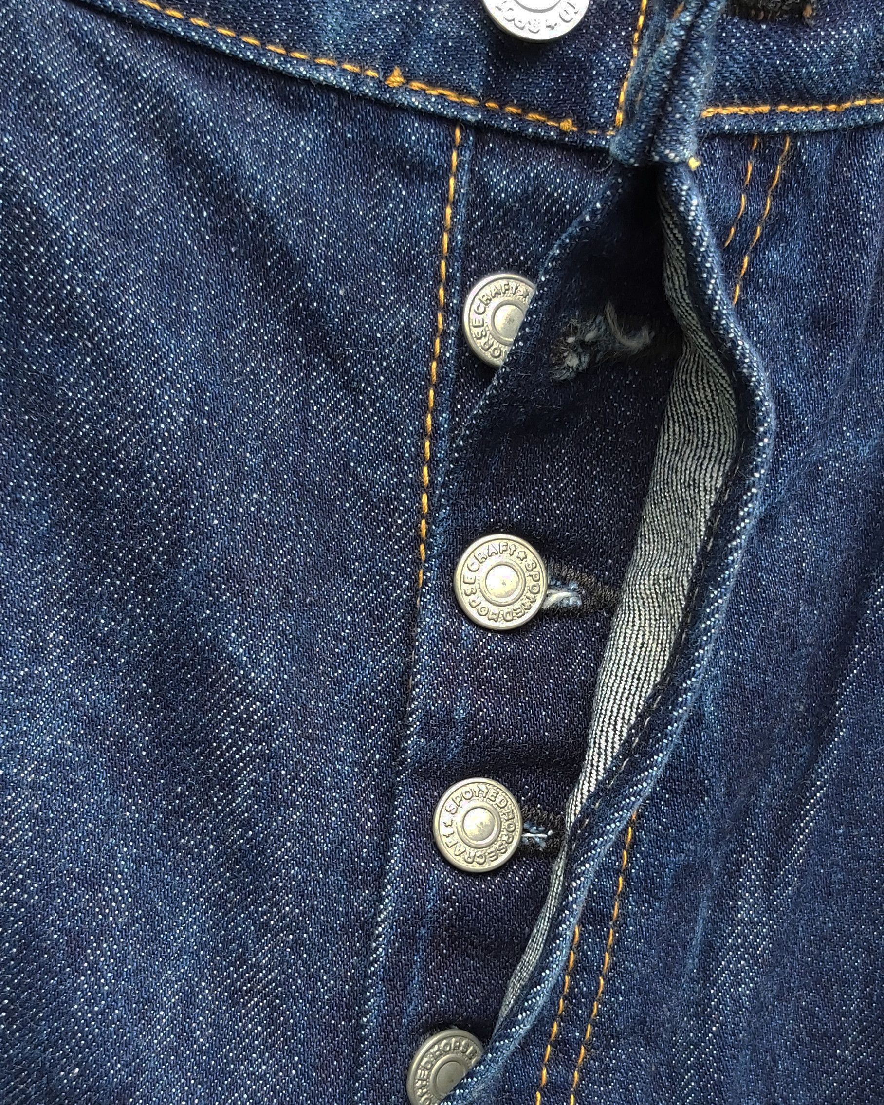 Yohji Yamamoto Y's Yohji Yamamoto Button Fly Selvedge Denim Size US 38 / EU 54 - 4 Thumbnail