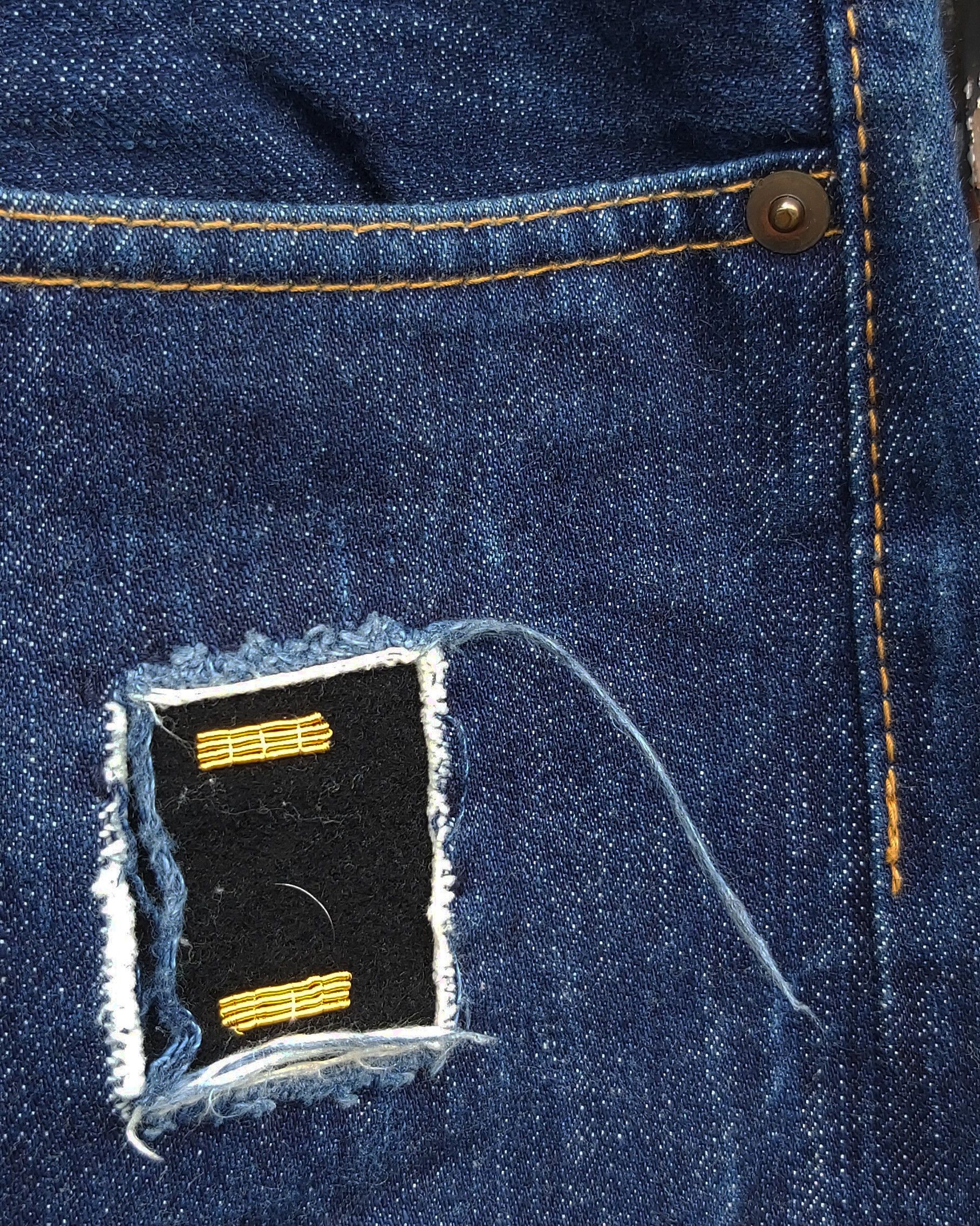 Yohji Yamamoto Y's Yohji Yamamoto Button Fly Selvedge Denim Size US 38 / EU 54 - 5 Thumbnail