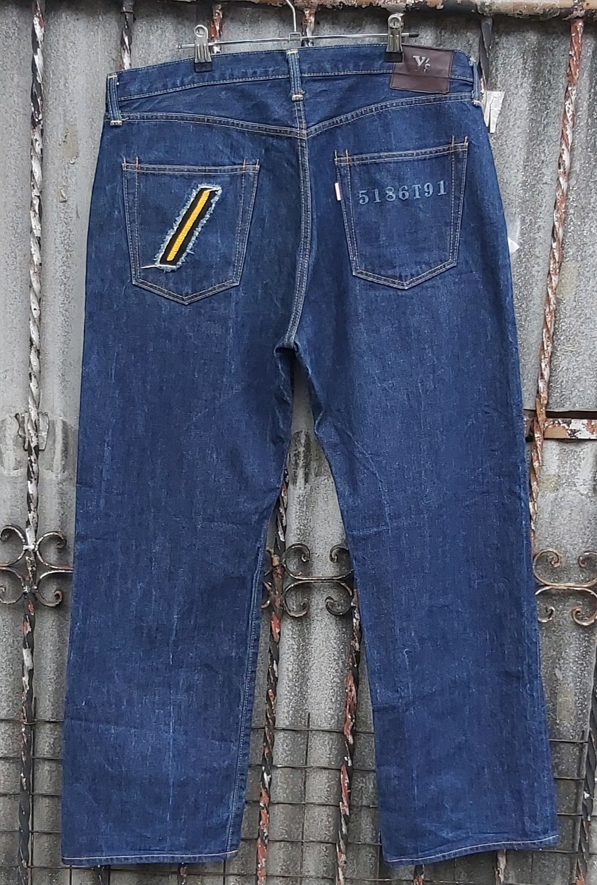 Yohji Yamamoto Y's Yohji Yamamoto Button Fly Selvedge Denim Size US 38 / EU 54 - 2 Thumbnail