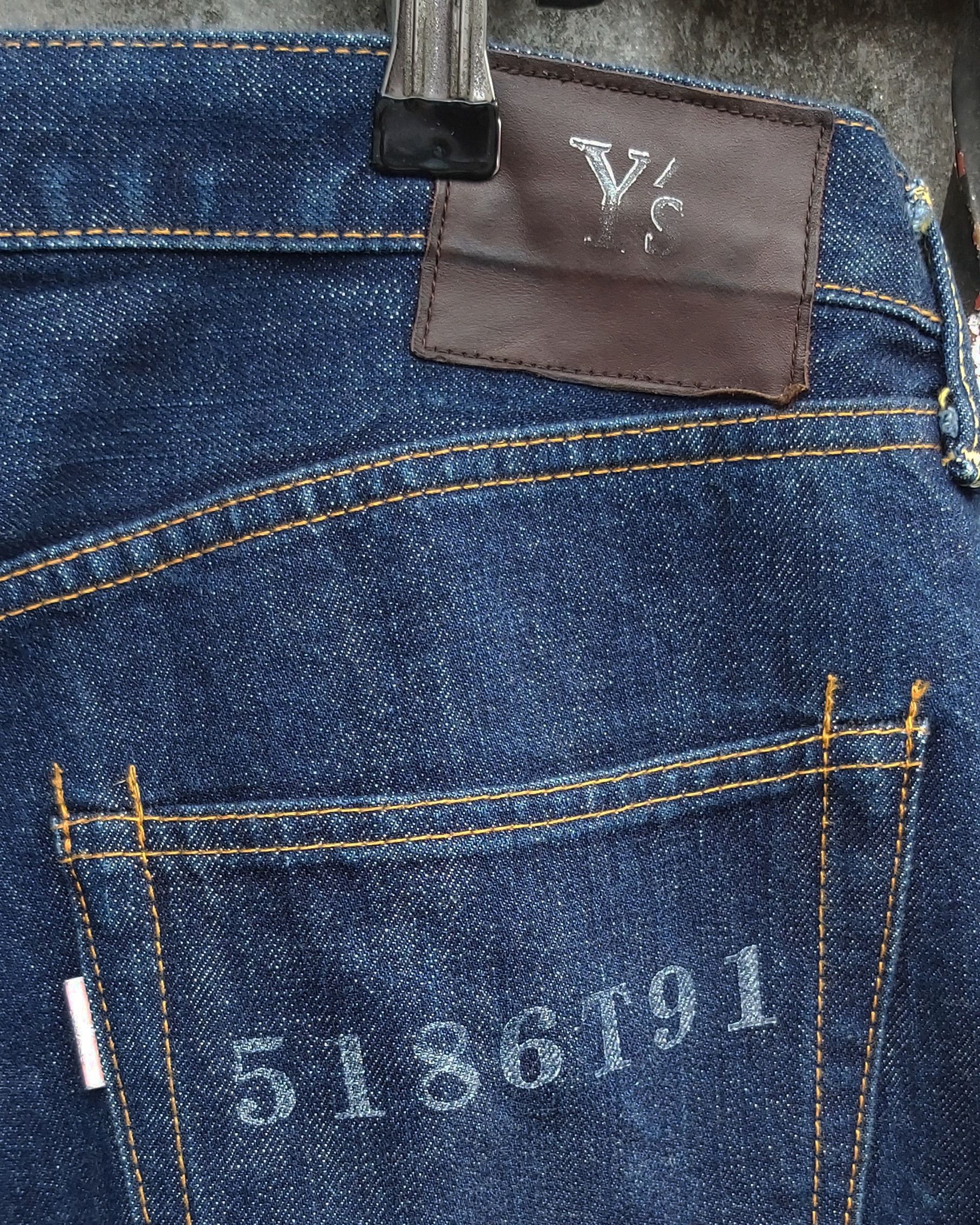 Yohji Yamamoto Y's Yohji Yamamoto Button Fly Selvedge Denim Size US 38 / EU 54 - 7 Thumbnail