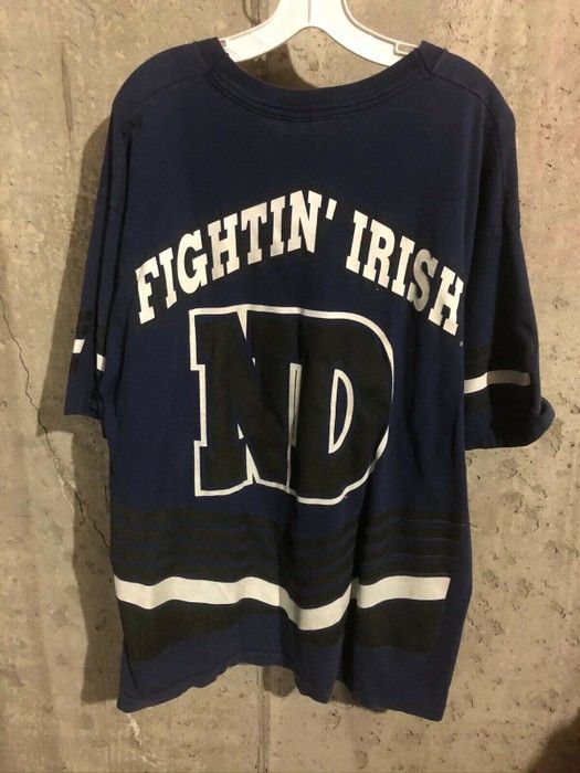 Salem Sportswear Vintage Salem Sportswear Notre Dame Fightin Irish College Size US XL / EU 56 / 4 - 5 Thumbnail