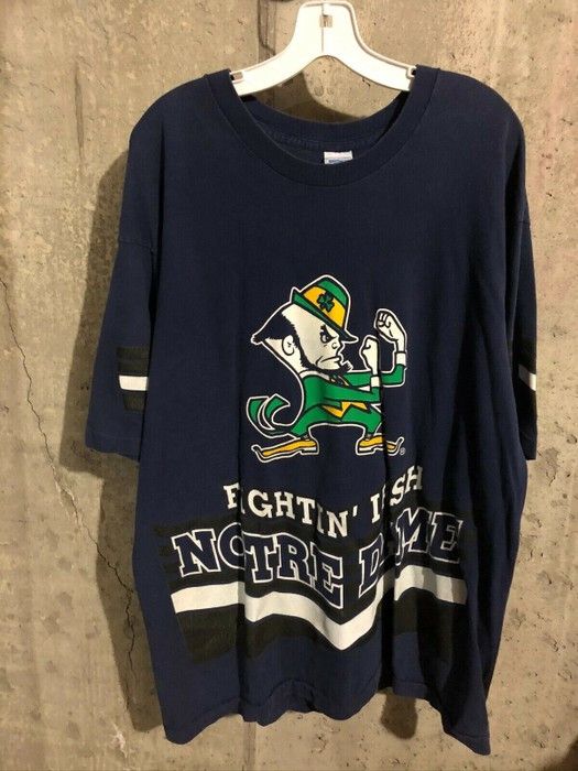 Salem Sportswear Vintage Salem Sportswear Notre Dame Fightin Irish College Size US XL / EU 56 / 4 - 1 Thumbnail