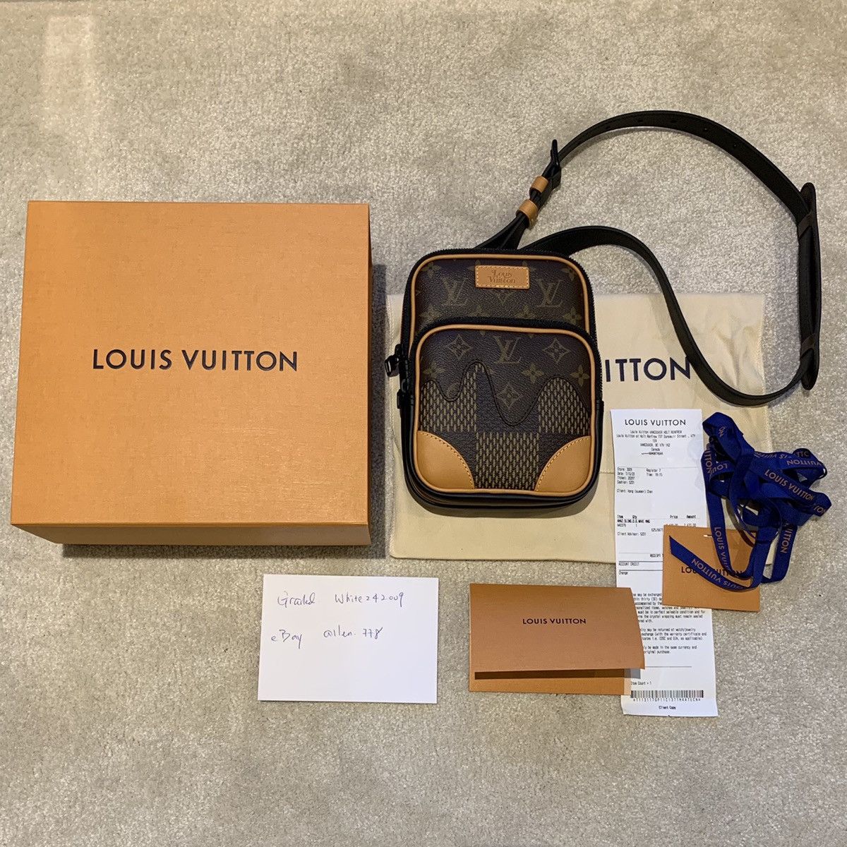 Louis Vuitton × Nigo × Virgil Abloh 🔥DS Louis Vuitton x Nigo