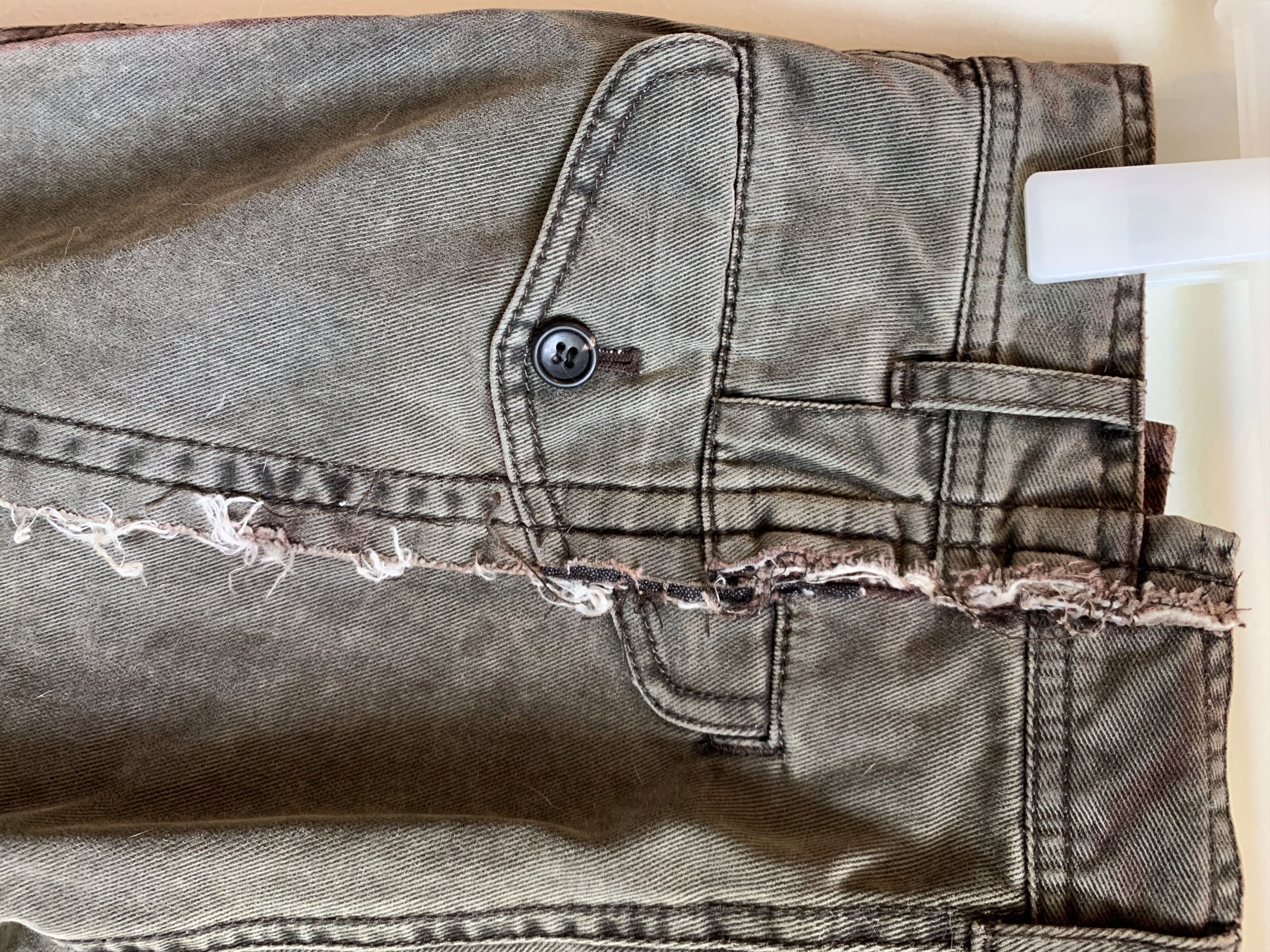 Comme des Garcons SHIRT Comme des Garcons deconstruct denim Size US 28 / EU 44 - 7 Thumbnail