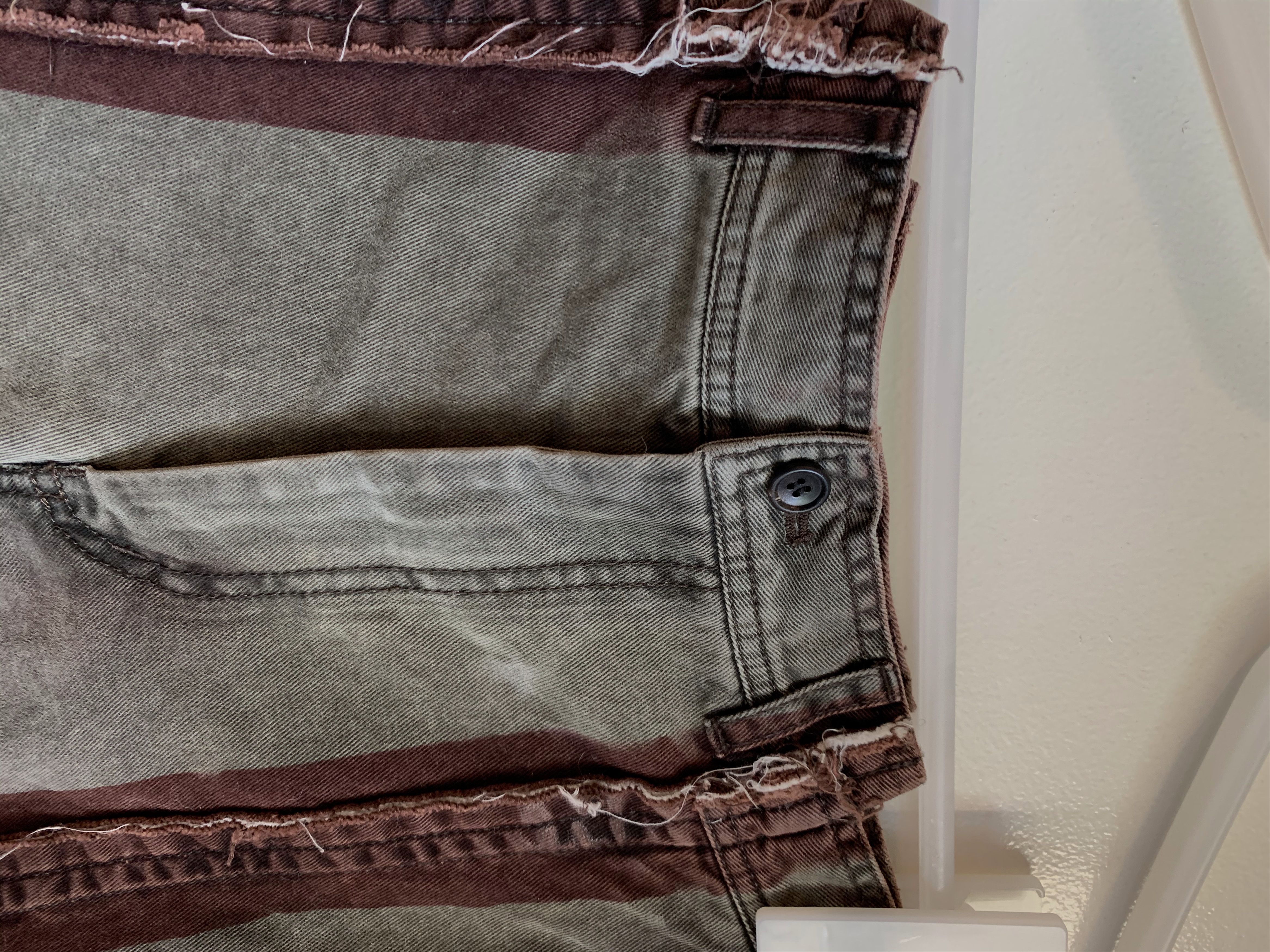 Comme des Garcons SHIRT Comme des Garcons deconstruct denim Size US 28 / EU 44 - 4 Thumbnail