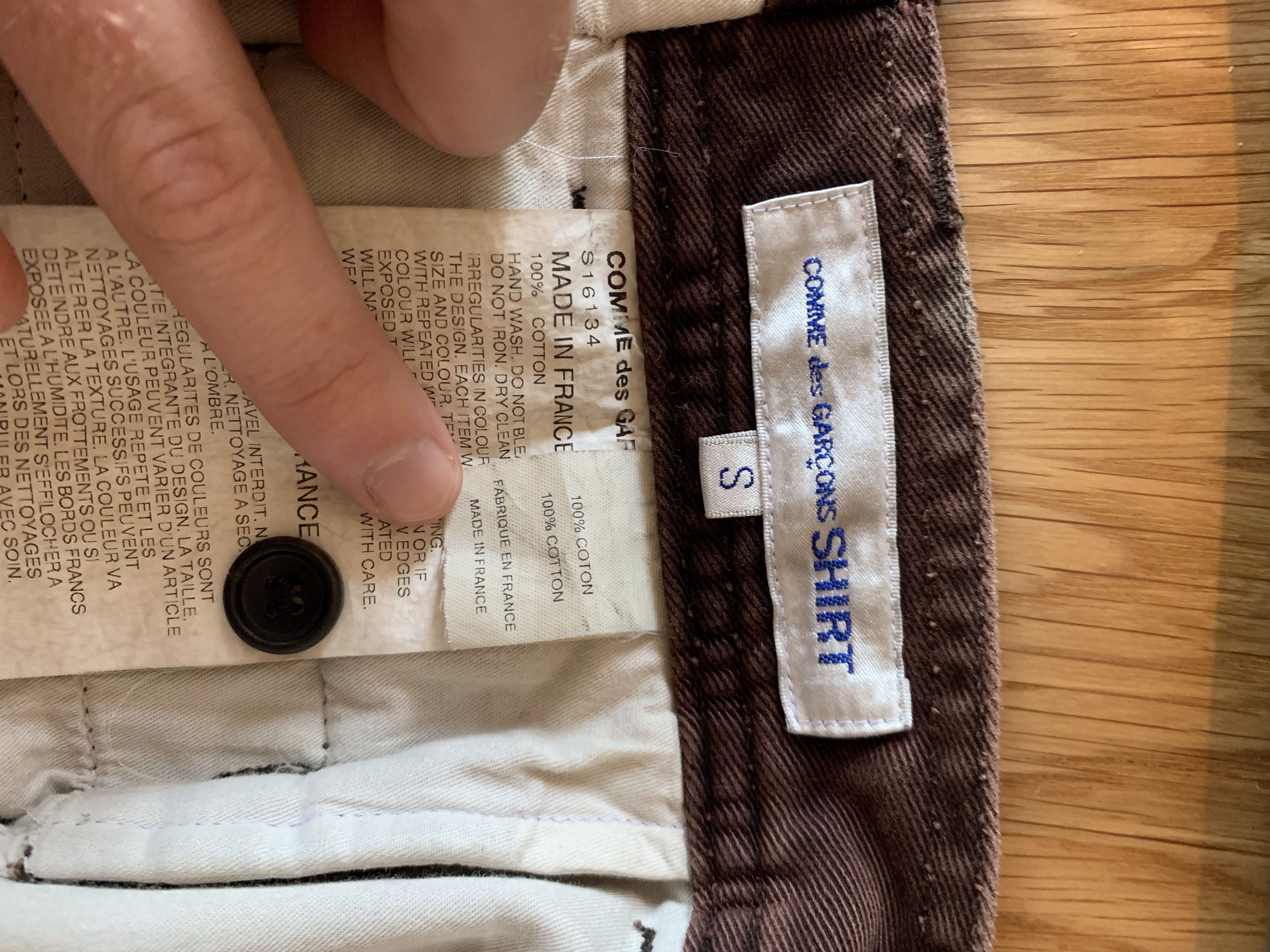 Comme des Garcons SHIRT Comme des Garcons deconstruct denim Size US 28 / EU 44 - 5 Thumbnail