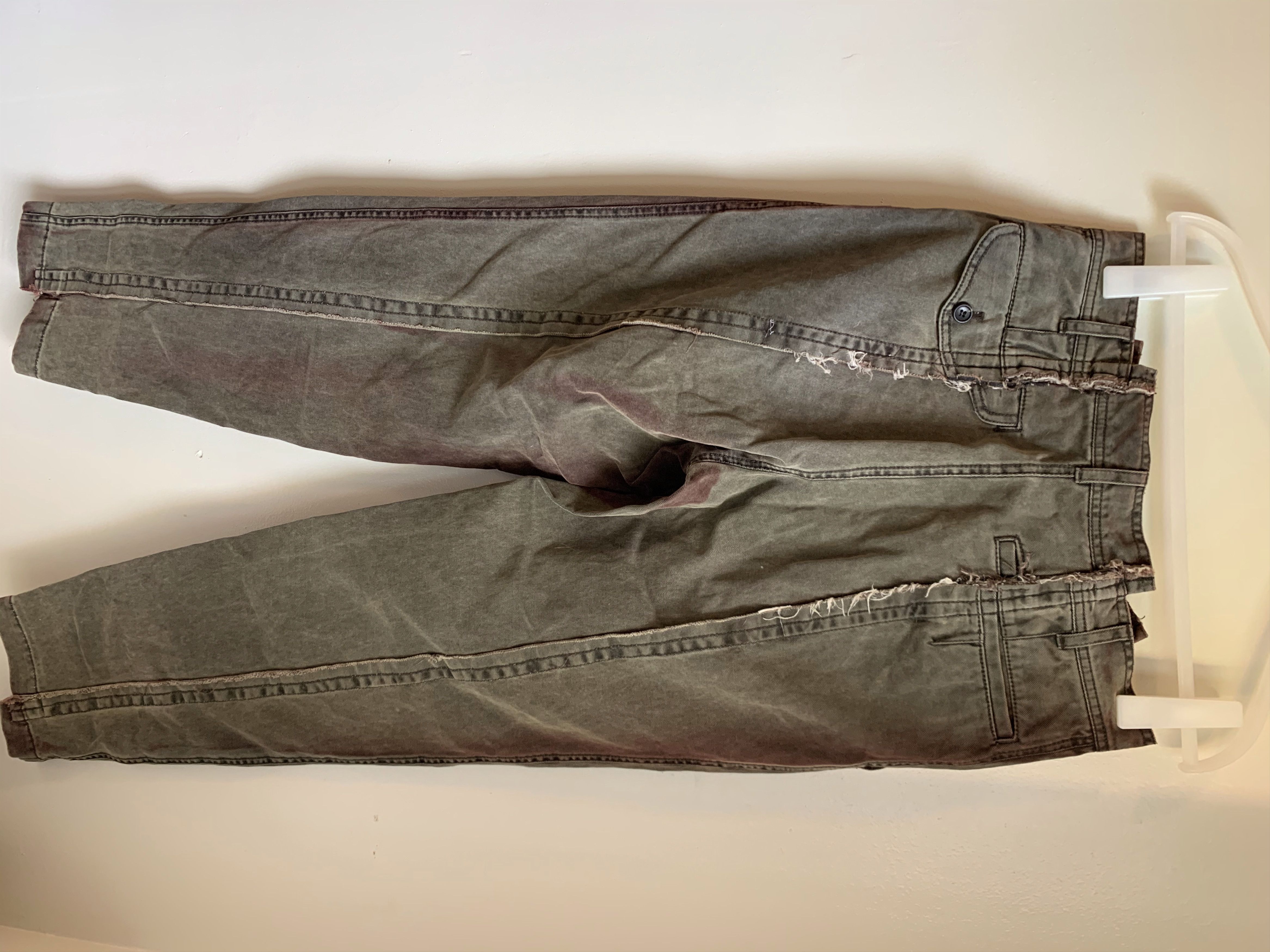 Comme des Garcons SHIRT Comme des Garcons deconstruct denim Size US 28 / EU 44 - 3 Thumbnail