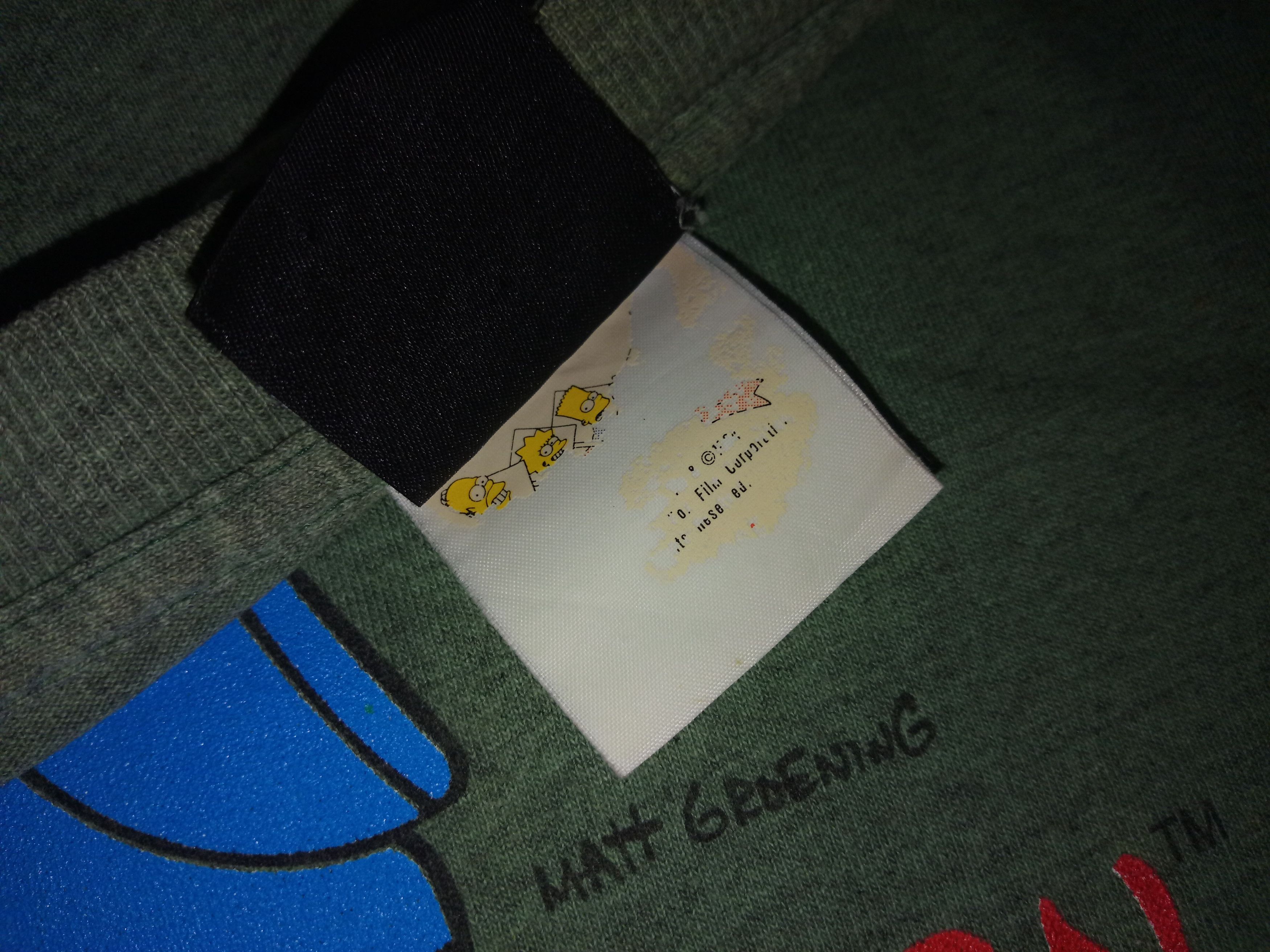 The Simpsons × Vintage Vtg 90s The Simpsons - Bart Simpson shirt vintage cartoon Size US XL / EU 56 / 4 - 4 Thumbnail