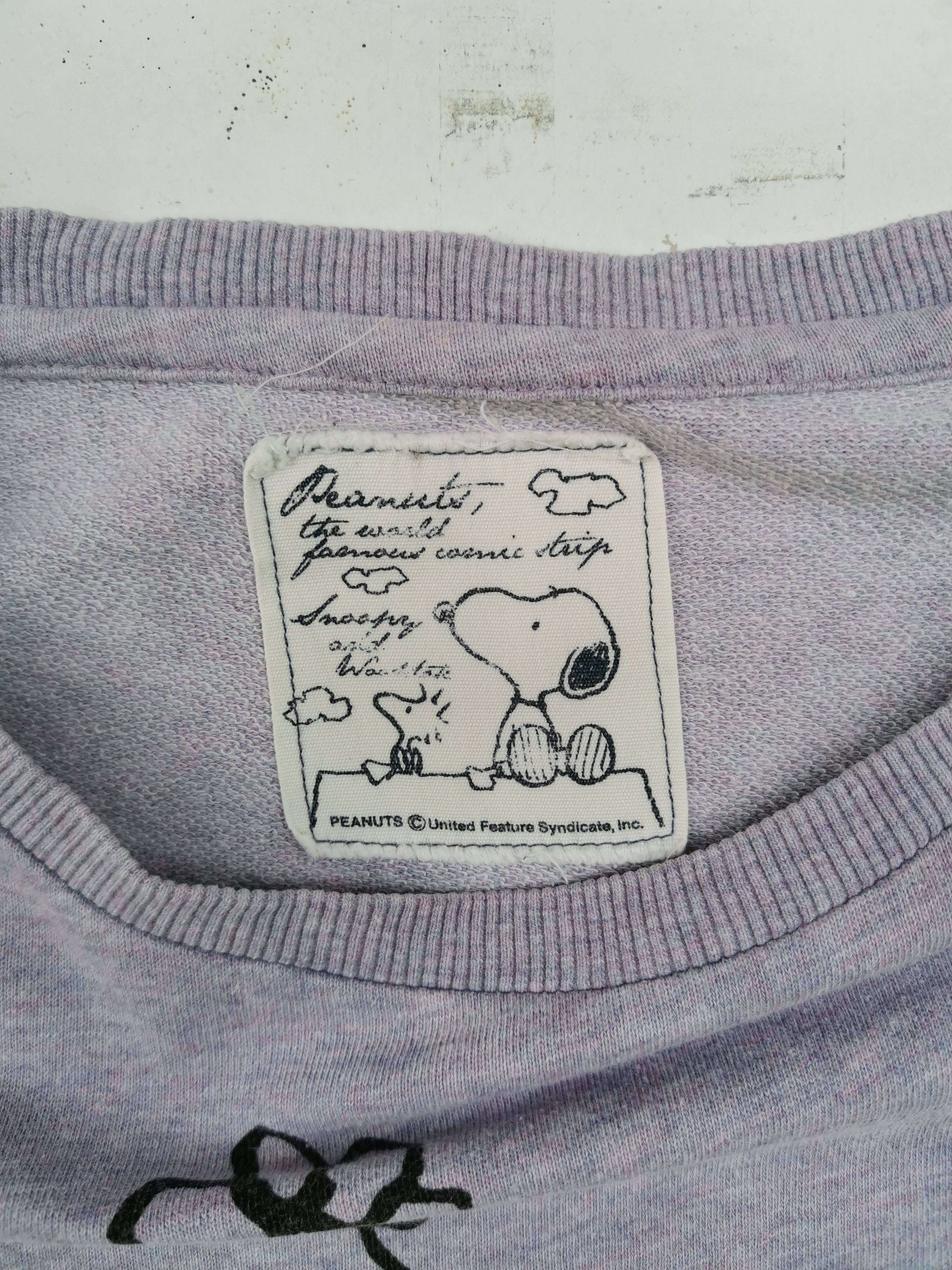 Peanuts Peanuts Snoopy Big Logo Sweatshirt Size US L / EU 52-54 / 3 - 4 Thumbnail