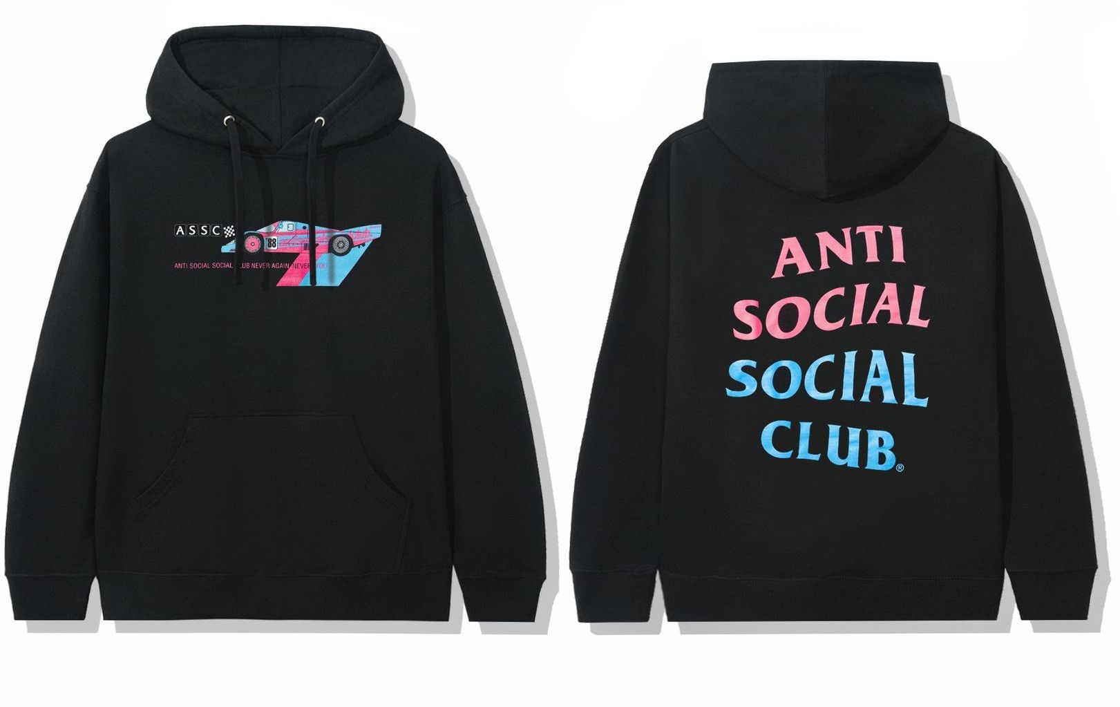 Anti Social Social Club DS ASSC Pinto Black Hoodie Supreme CPFM Bape Offwhite kith Size US XXL / EU 58 / 5 - 2 Thumbnail