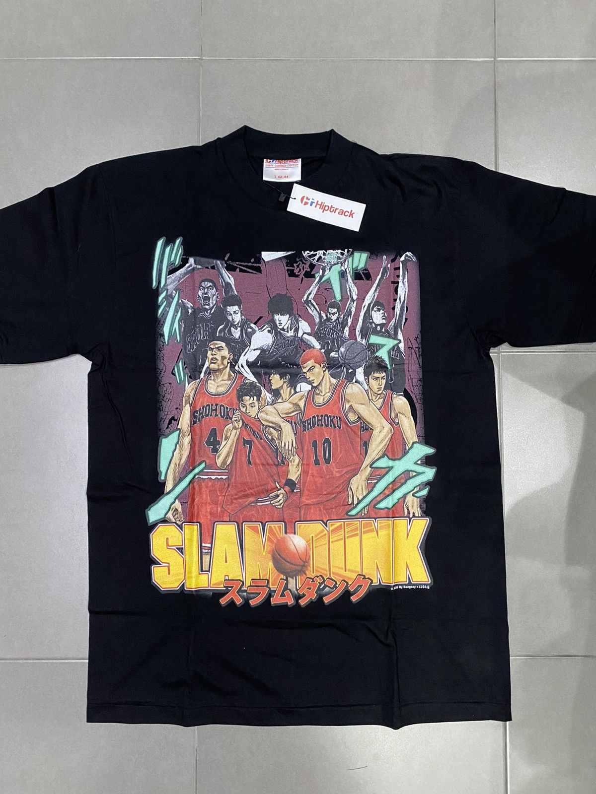 Slamdunk Bootleg Tee XL Anime Manga Nba jordan comics rodman