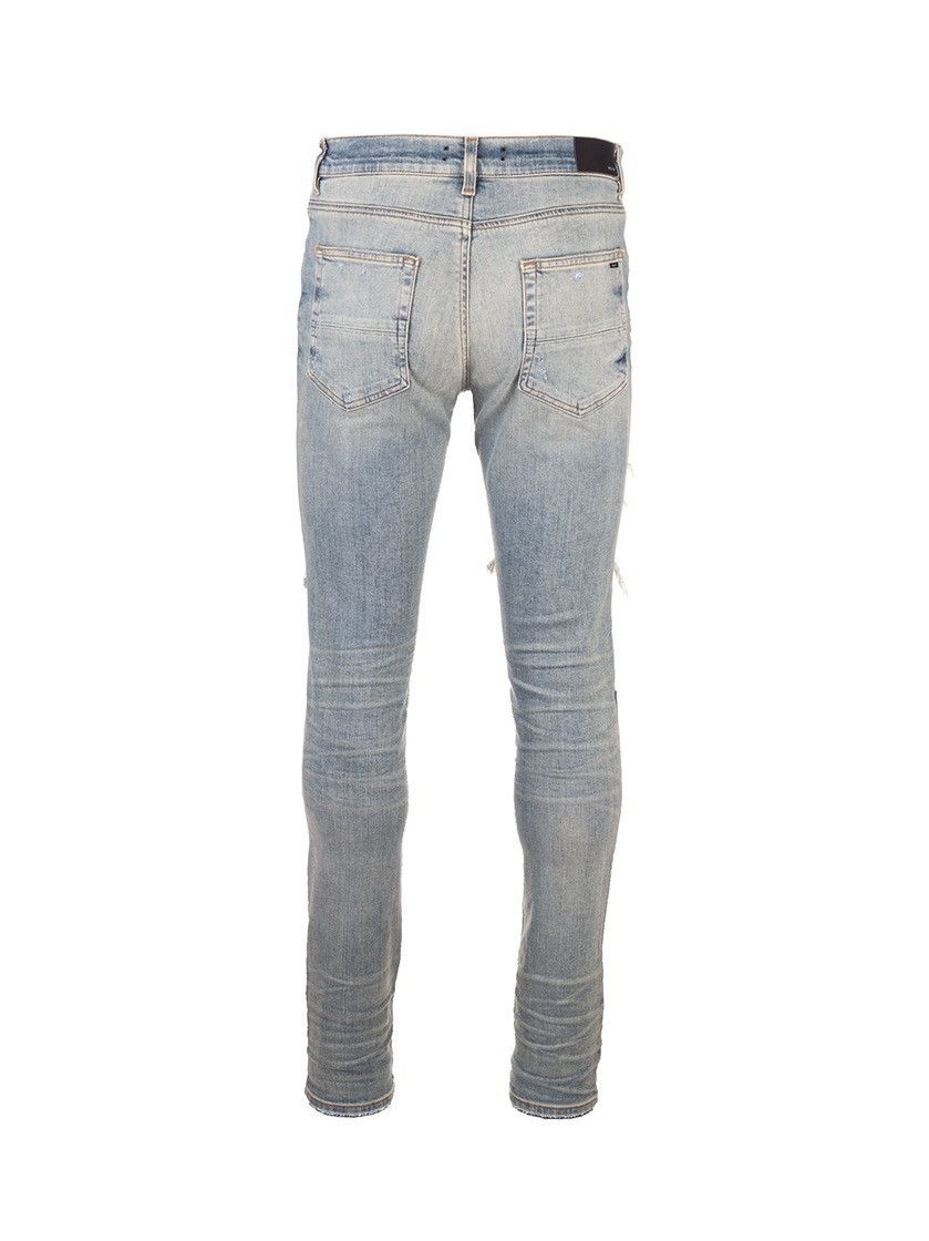Amiri Amiri Indigo Scarves Art Patch Jeans 30/31/34 Size US 34 / EU 50 - 2 Preview