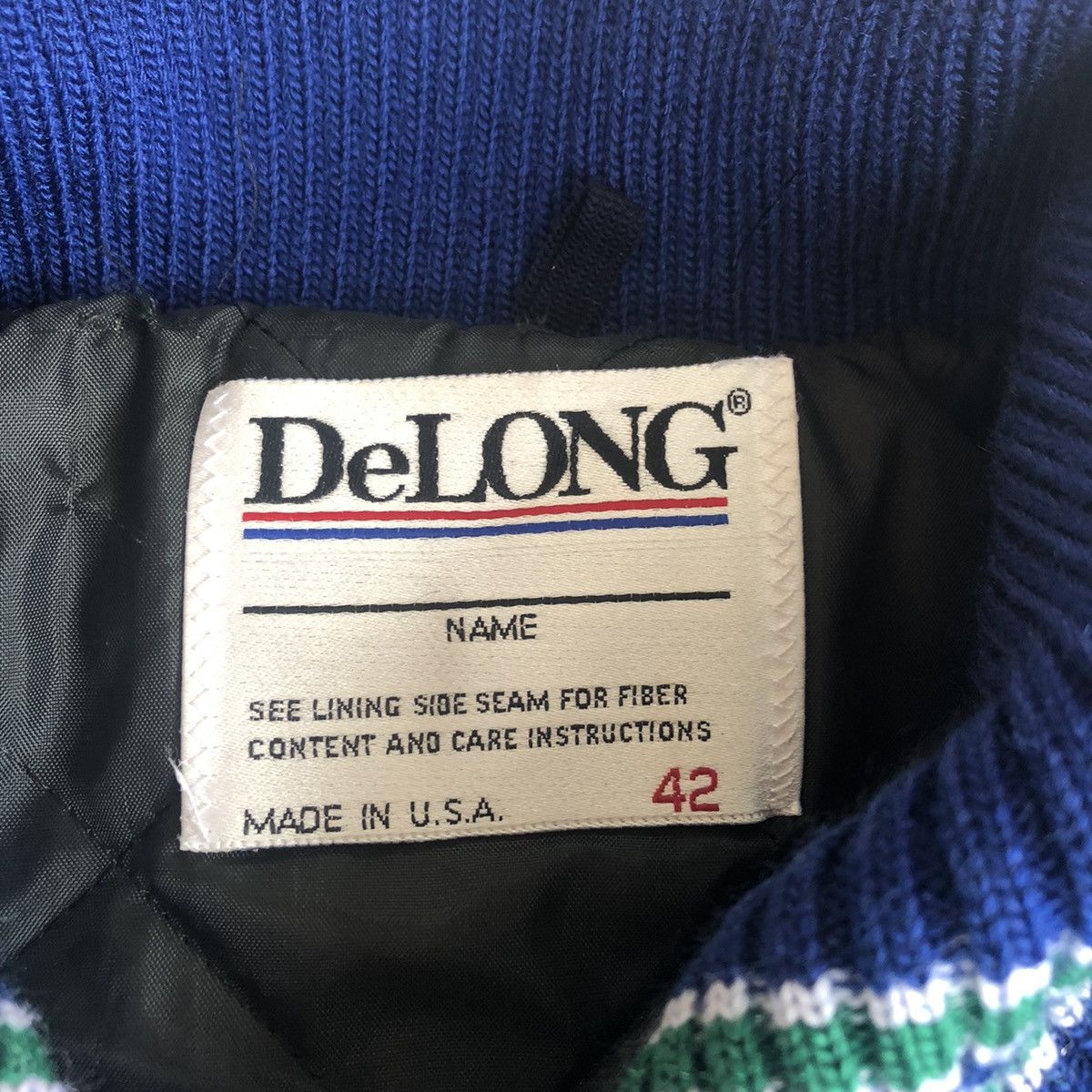 Vintage Vintage 1991 Green Valley Varsity Jacket - Rare Wool Bomber Size US L / EU 52-54 / 3 - 3 Thumbnail