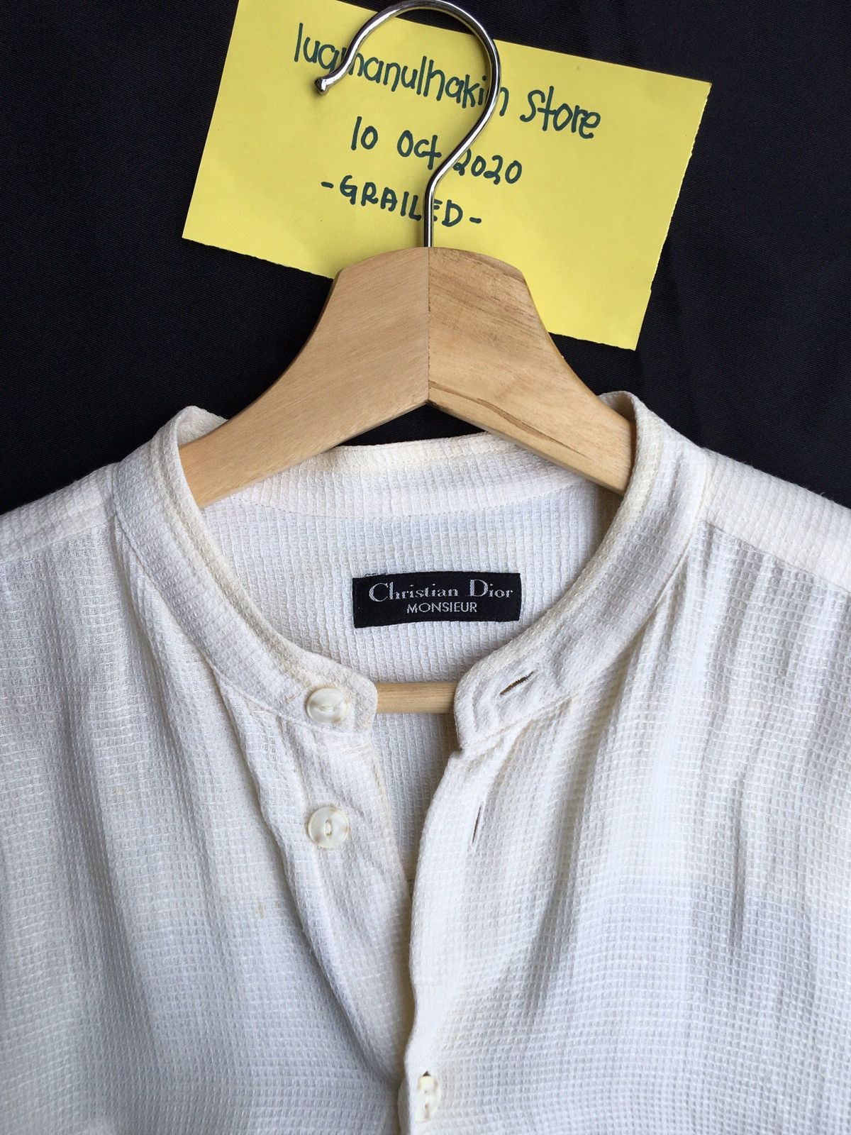 Christian Dior Monsieur Vintage Christian Dior Monsieur Buttons Up Shirt Size US L / EU 52-54 / 3 - 9 Thumbnail