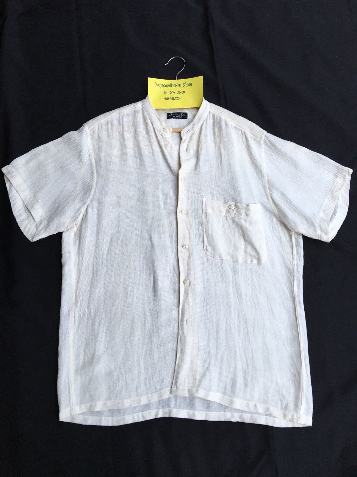 Christian Dior Monsieur Vintage Christian Dior Monsieur Buttons Up Shirt Size US L / EU 52-54 / 3 - 2 Thumbnail