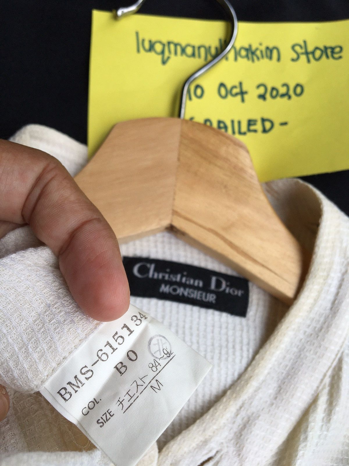 Christian Dior Monsieur Vintage Christian Dior Monsieur Buttons Up Shirt Size US L / EU 52-54 / 3 - 15 Thumbnail