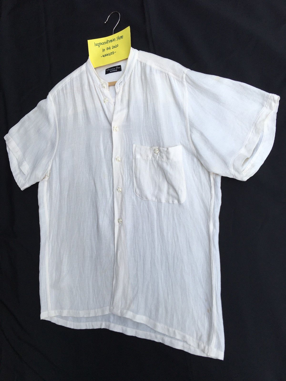 Christian Dior Monsieur Vintage Christian Dior Monsieur Buttons Up Shirt Size US L / EU 52-54 / 3 - 4 Thumbnail