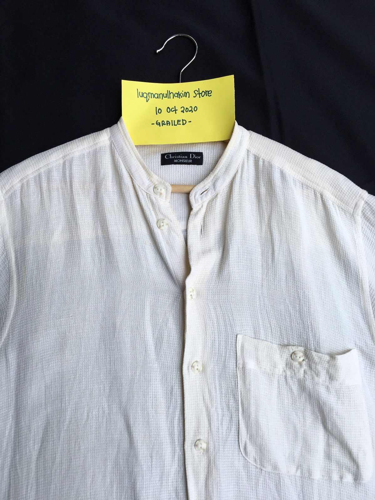 Christian Dior Monsieur Vintage Christian Dior Monsieur Buttons Up Shirt Size US L / EU 52-54 / 3 - 1 Thumbnail