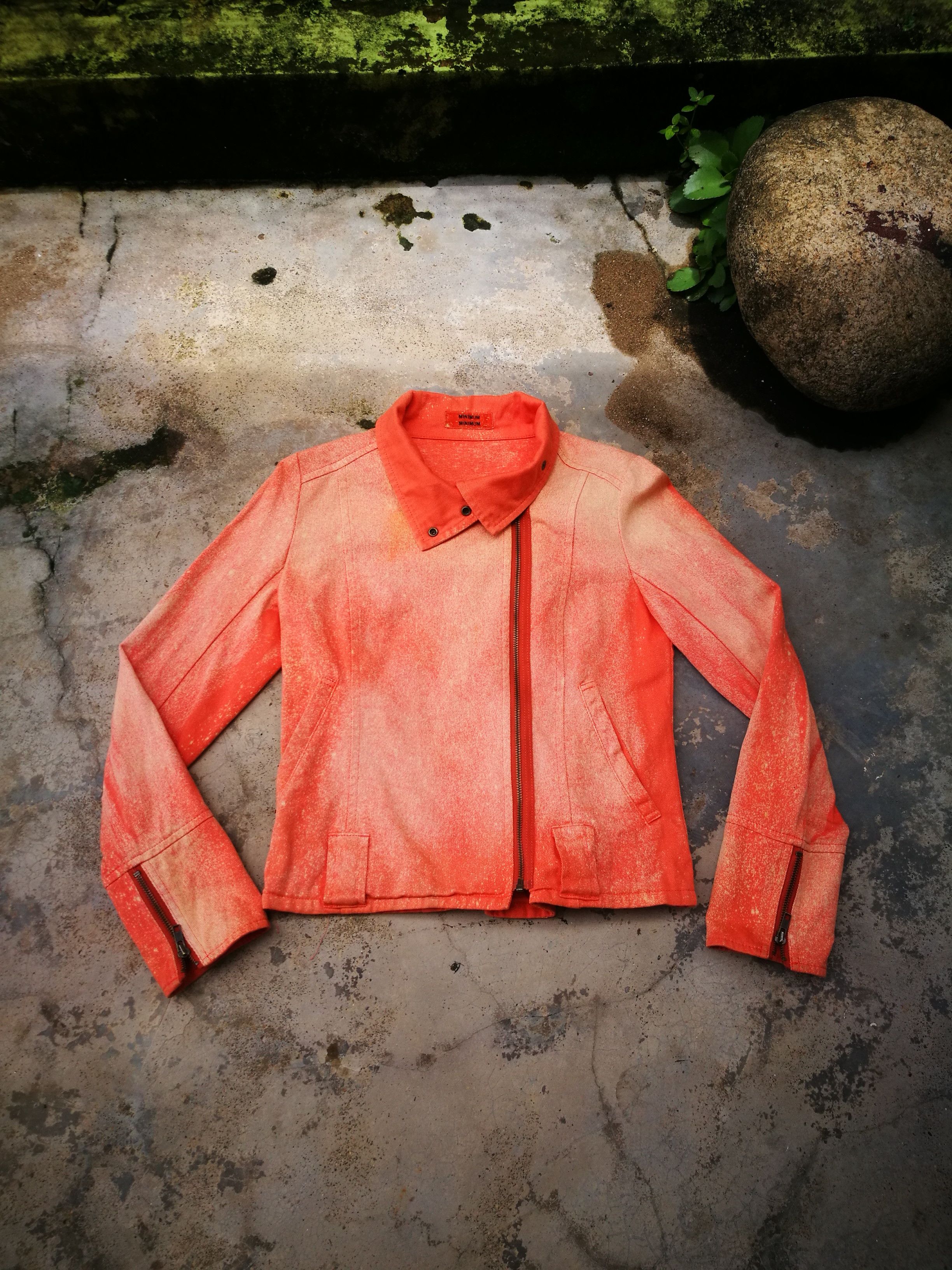 Minimum Minimus zipper bleach wash Size US S / EU 44-46 / 1 - 1 Thumbnail