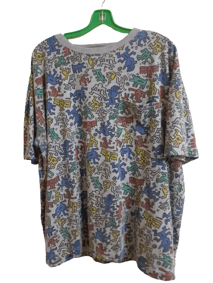 Japanese Brand × Keith Haring Very Nice Keith Harring Full Print T Shirt Size US M / EU 48-50 / 2 - 1 Thumbnail