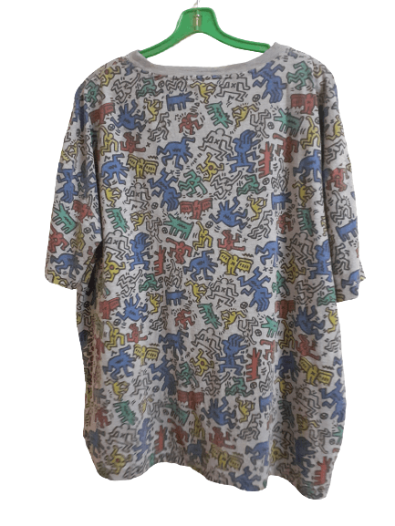Japanese Brand × Keith Haring Very Nice Keith Harring Full Print T Shirt Size US M / EU 48-50 / 2 - 2 Thumbnail