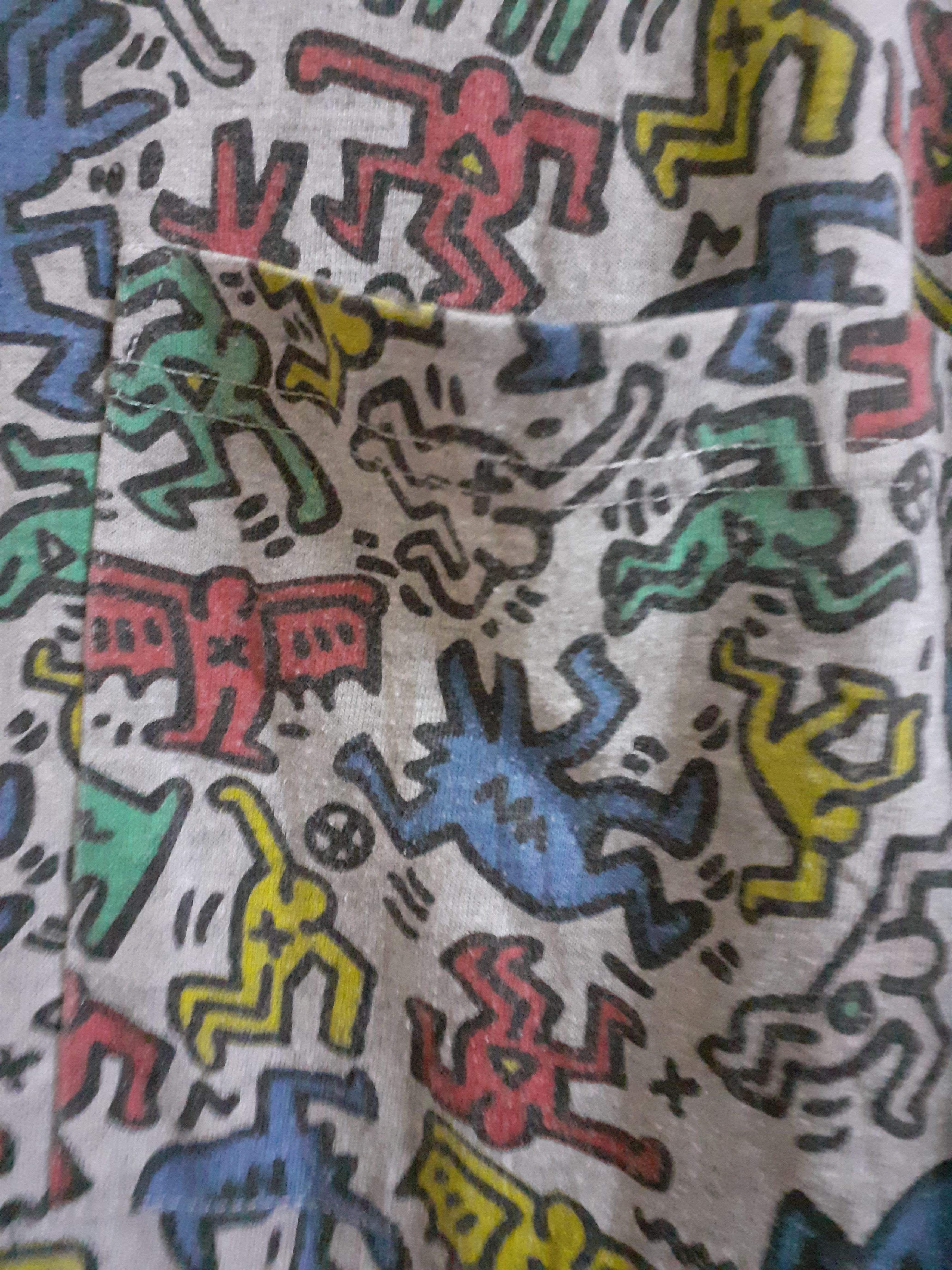 Japanese Brand × Keith Haring Very Nice Keith Harring Full Print T Shirt Size US M / EU 48-50 / 2 - 4 Thumbnail