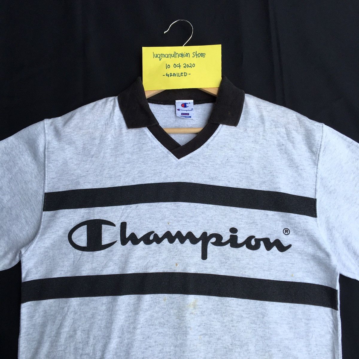 Champion Vintage Champion Spellout Biglogo Tshirt Size US M / EU 48-50 / 2 - 1 Thumbnail