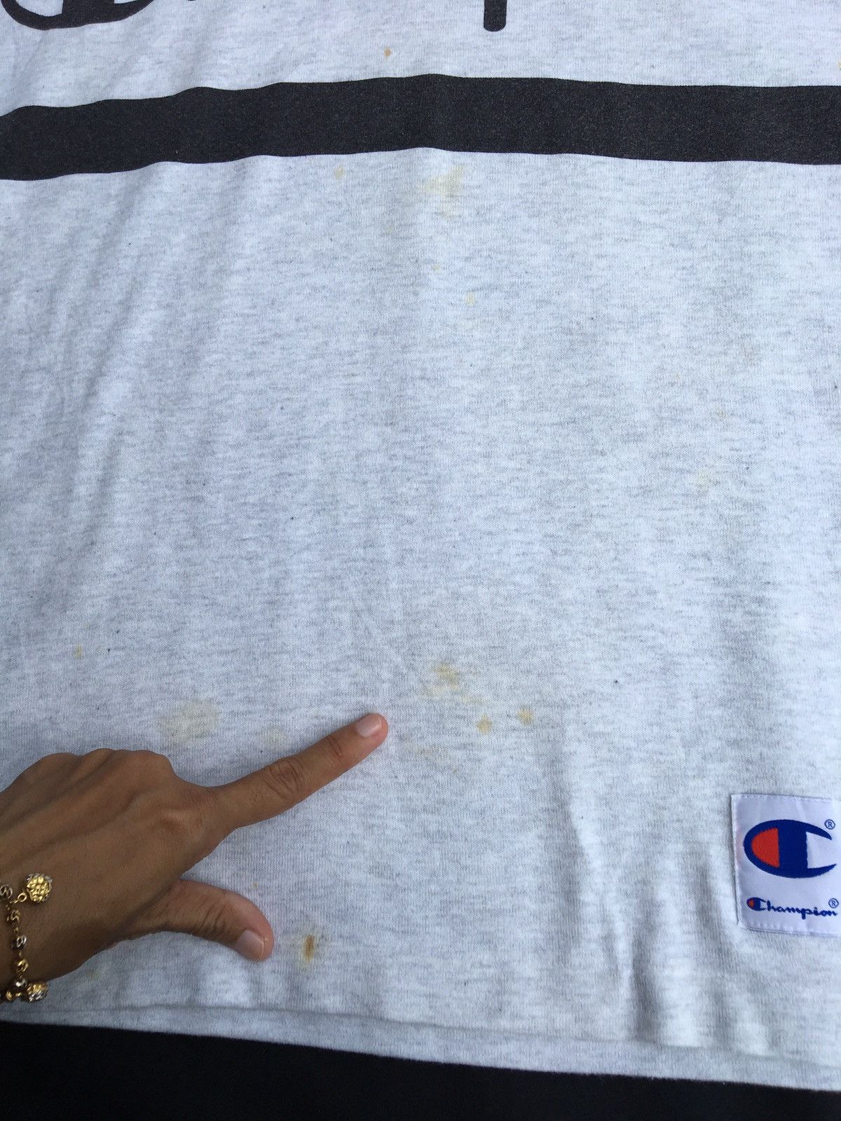 Champion Vintage Champion Spellout Biglogo Tshirt Size US M / EU 48-50 / 2 - 8 Thumbnail