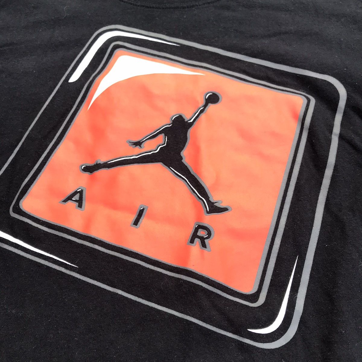 Jordan Brand Rare Vntg Nike Air Jordan Hang Tag Tee Size US M / EU 48-50 / 2 - 2 Thumbnail