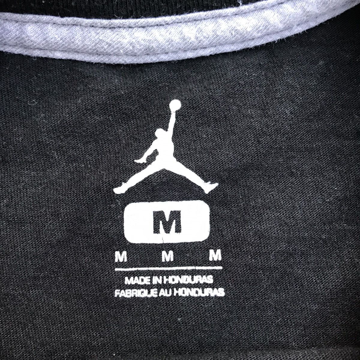 Jordan Brand Rare Vntg Nike Air Jordan Hang Tag Tee Size US M / EU 48-50 / 2 - 4 Thumbnail