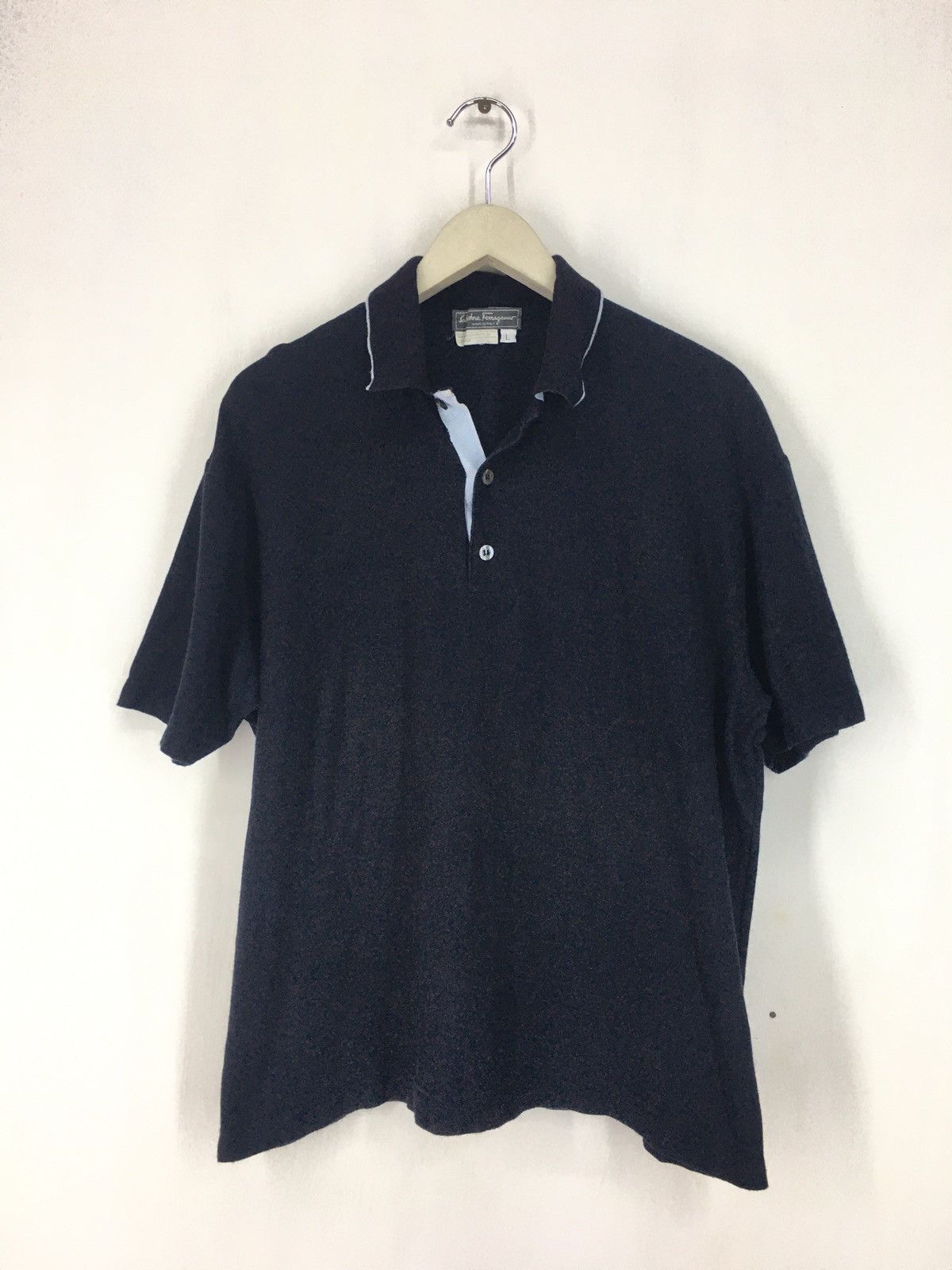 Salvatore Ferragamo Salvatore Ferragamo polo tee Size US L / EU 52-54 / 3 - 1 Thumbnail