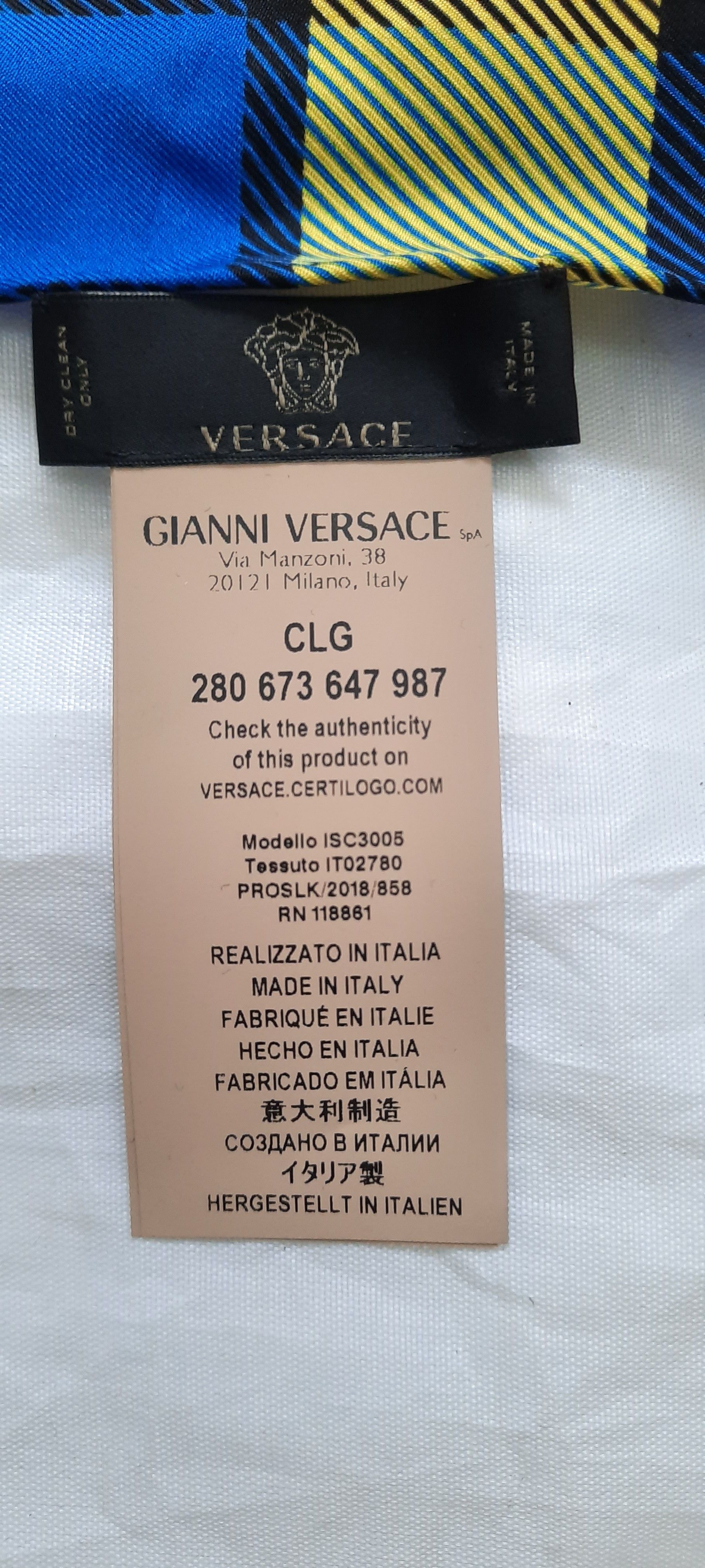 Versace foulard versace rare new Size ONE SIZE - 5 Thumbnail