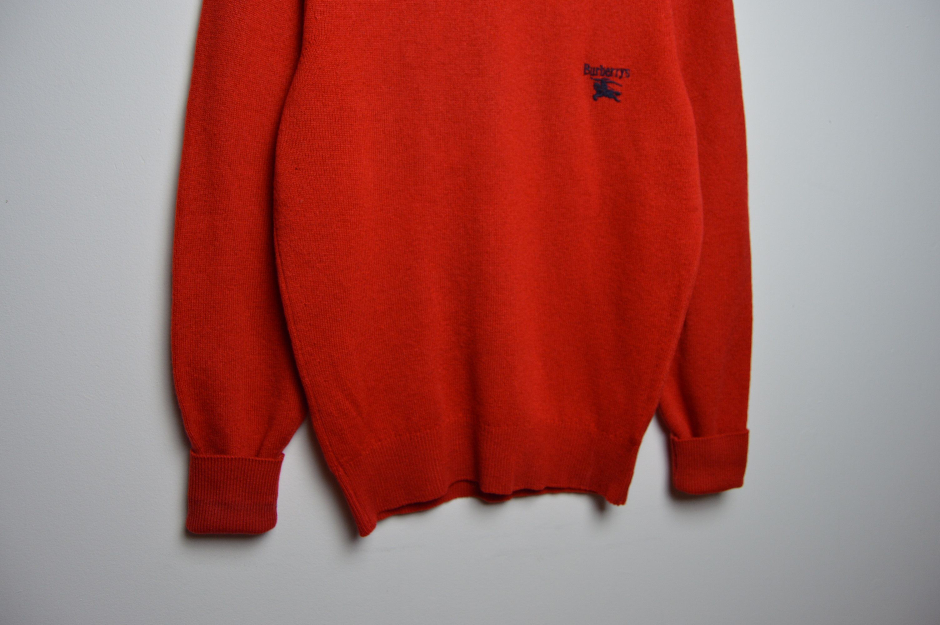 Burberry × Vintage Burberry Rare Vintage Lana Wool Sweater Size US M / EU 48-50 / 2 - 4 Thumbnail