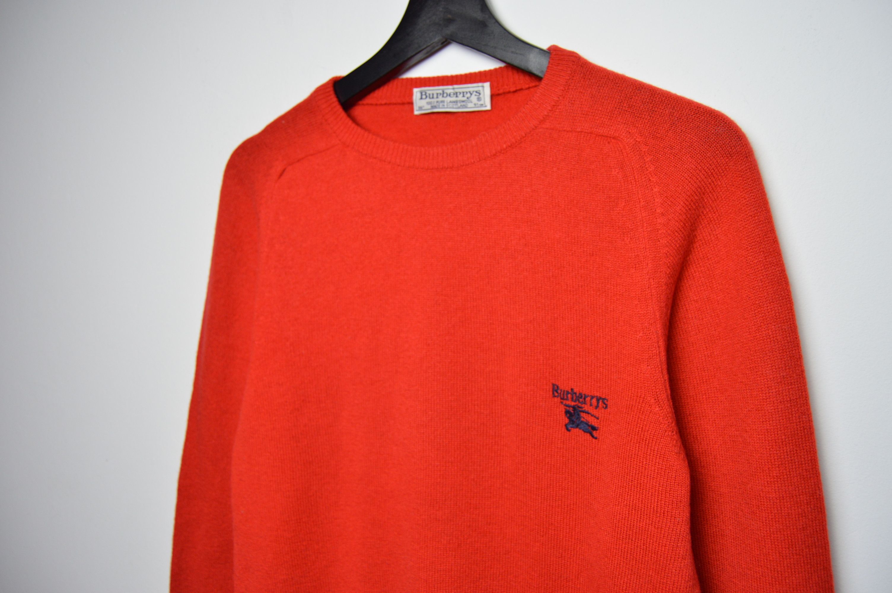 Burberry × Vintage Burberry Rare Vintage Lana Wool Sweater Size US M / EU 48-50 / 2 - 3 Thumbnail