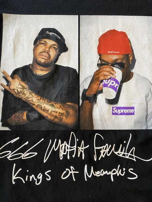 Supreme Supreme Three 6 Mafia T shirt Grailed